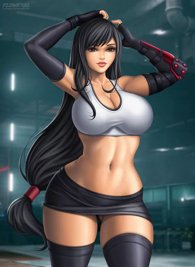 Tifa Lockhart Tuesdays (Art by Flowerxl)