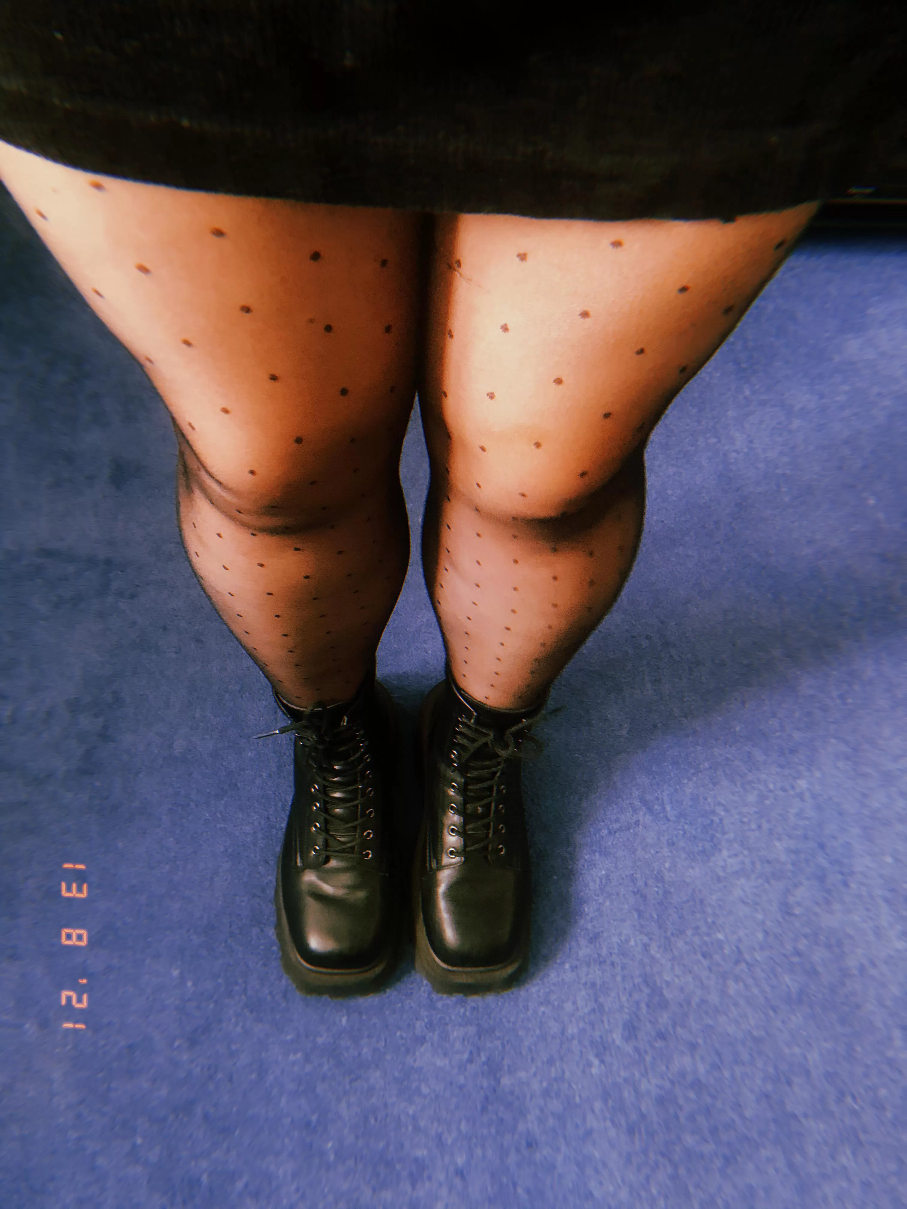 Tights and boots are always a good combo ðŸ–¤