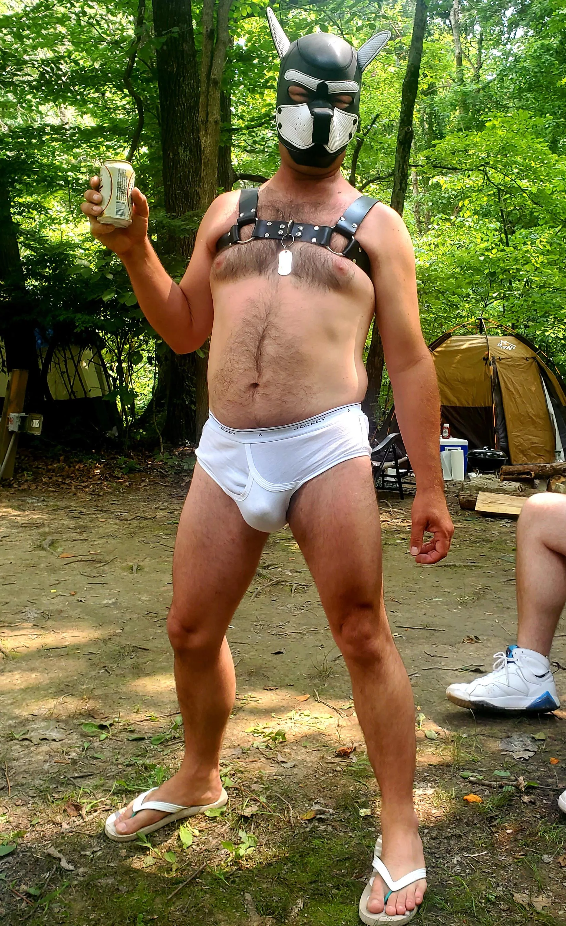 Tighty whities weekend at the gay campground