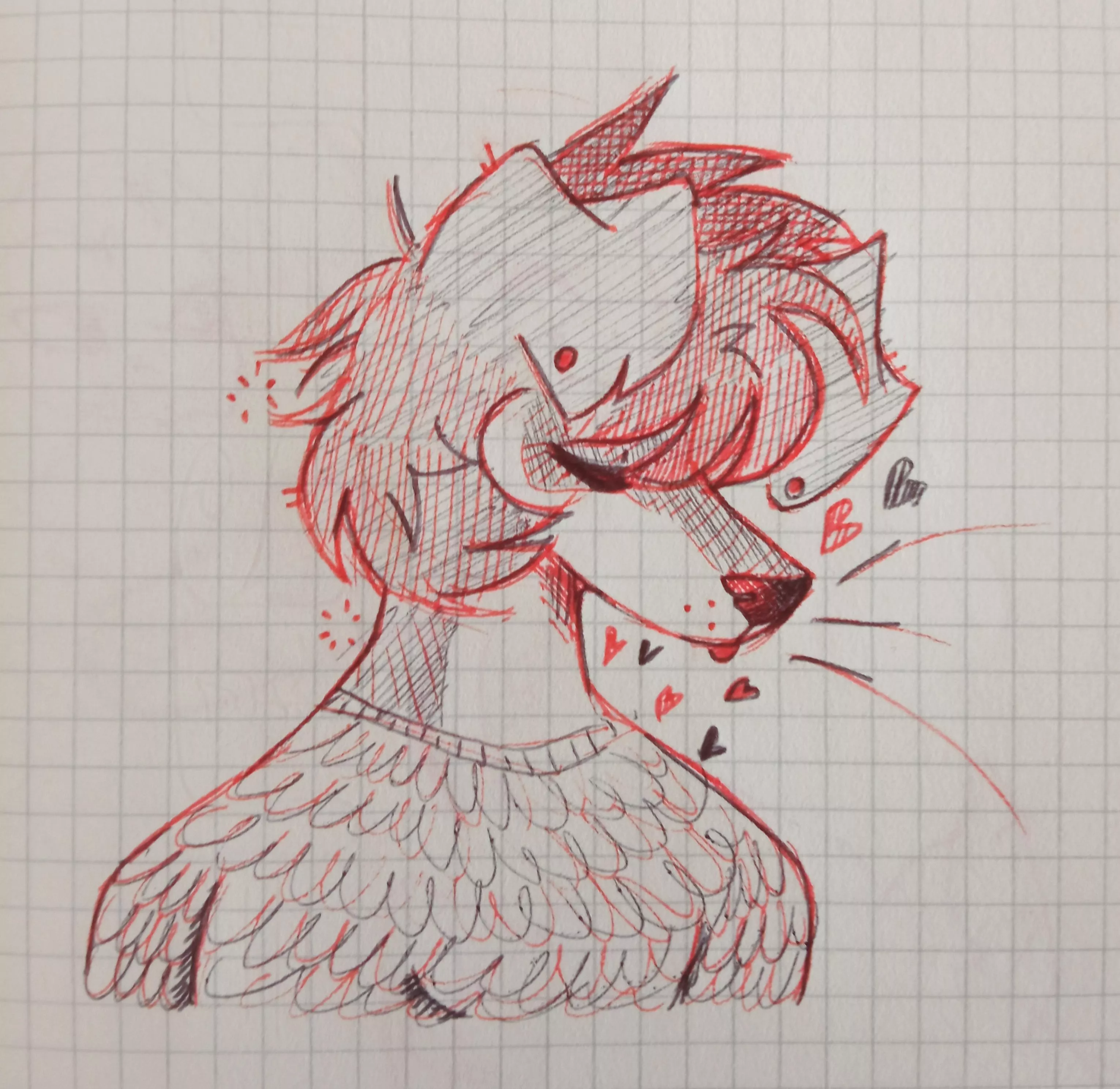 tired boii - art by me