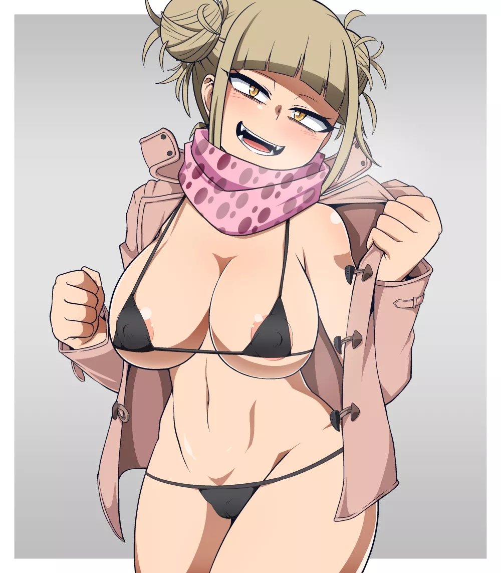 Toga: under the duffel coat [@fire_breath01]