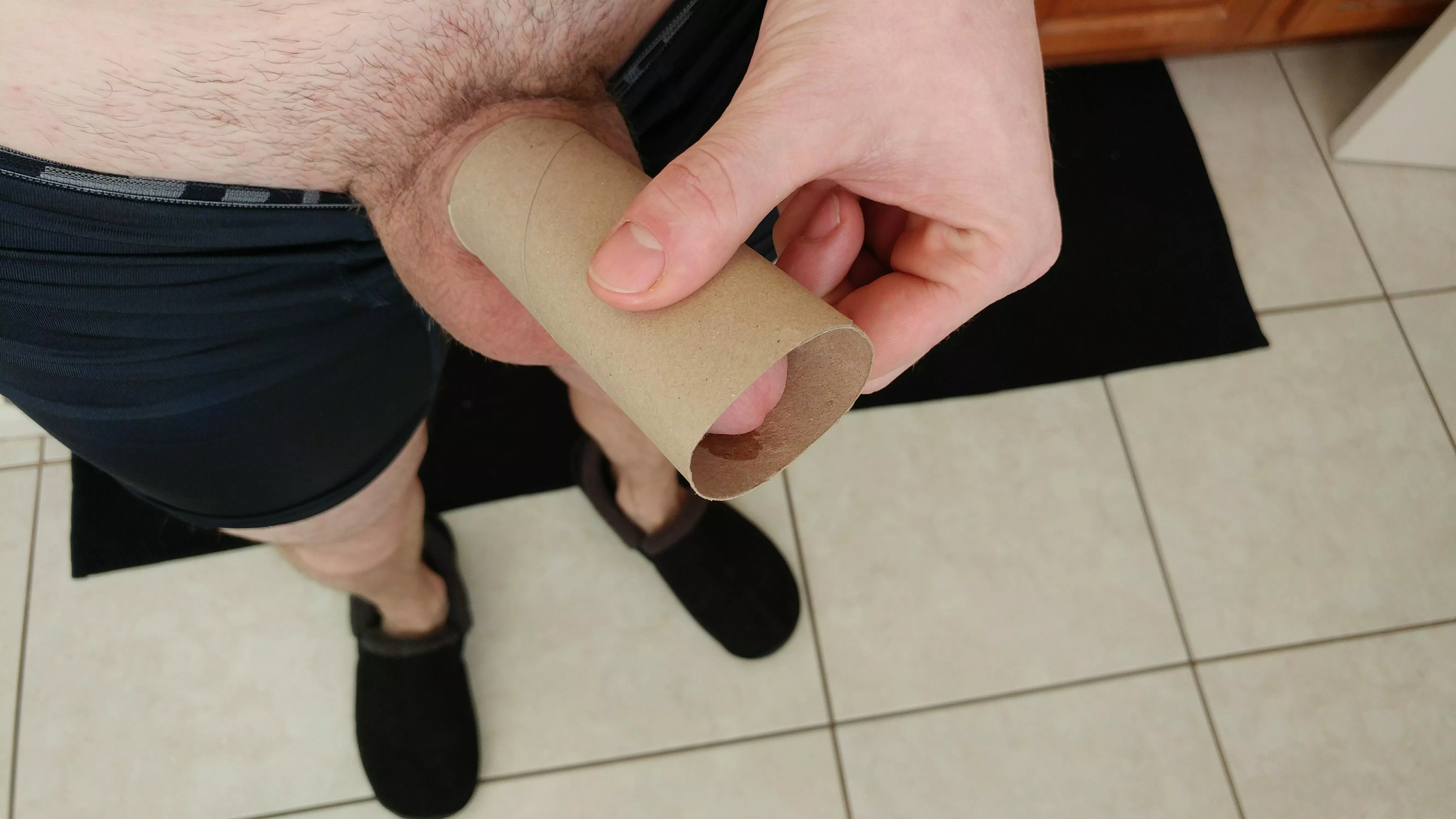 Toilet paper roll test, over halfway thru!!!