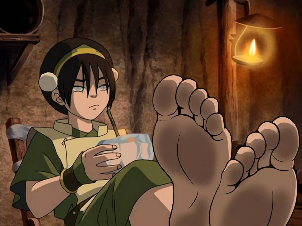 Toph Beifongâ€™s dirty soles [Avatar the Last Airbender] (Nanju)