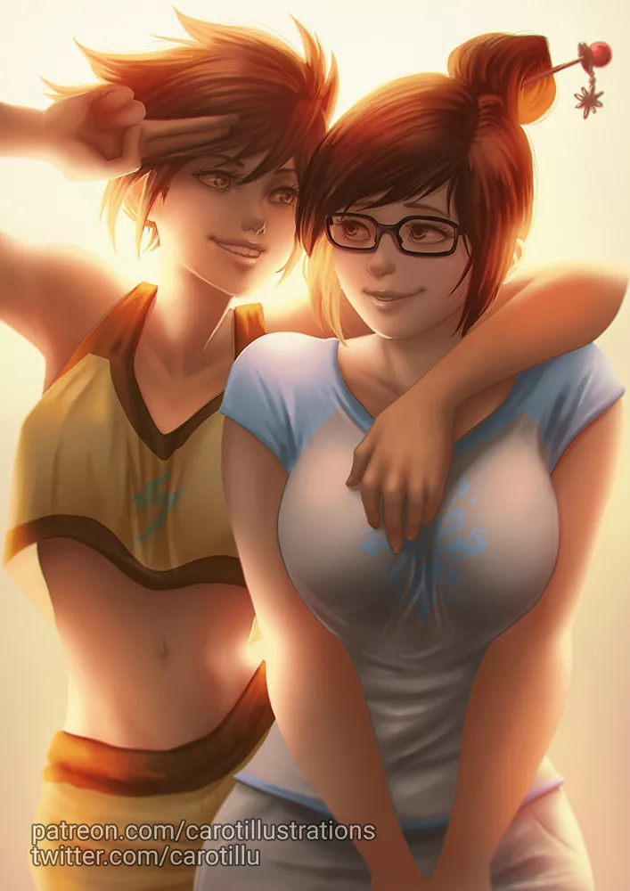 Tracer x Mei by Caro Tuts