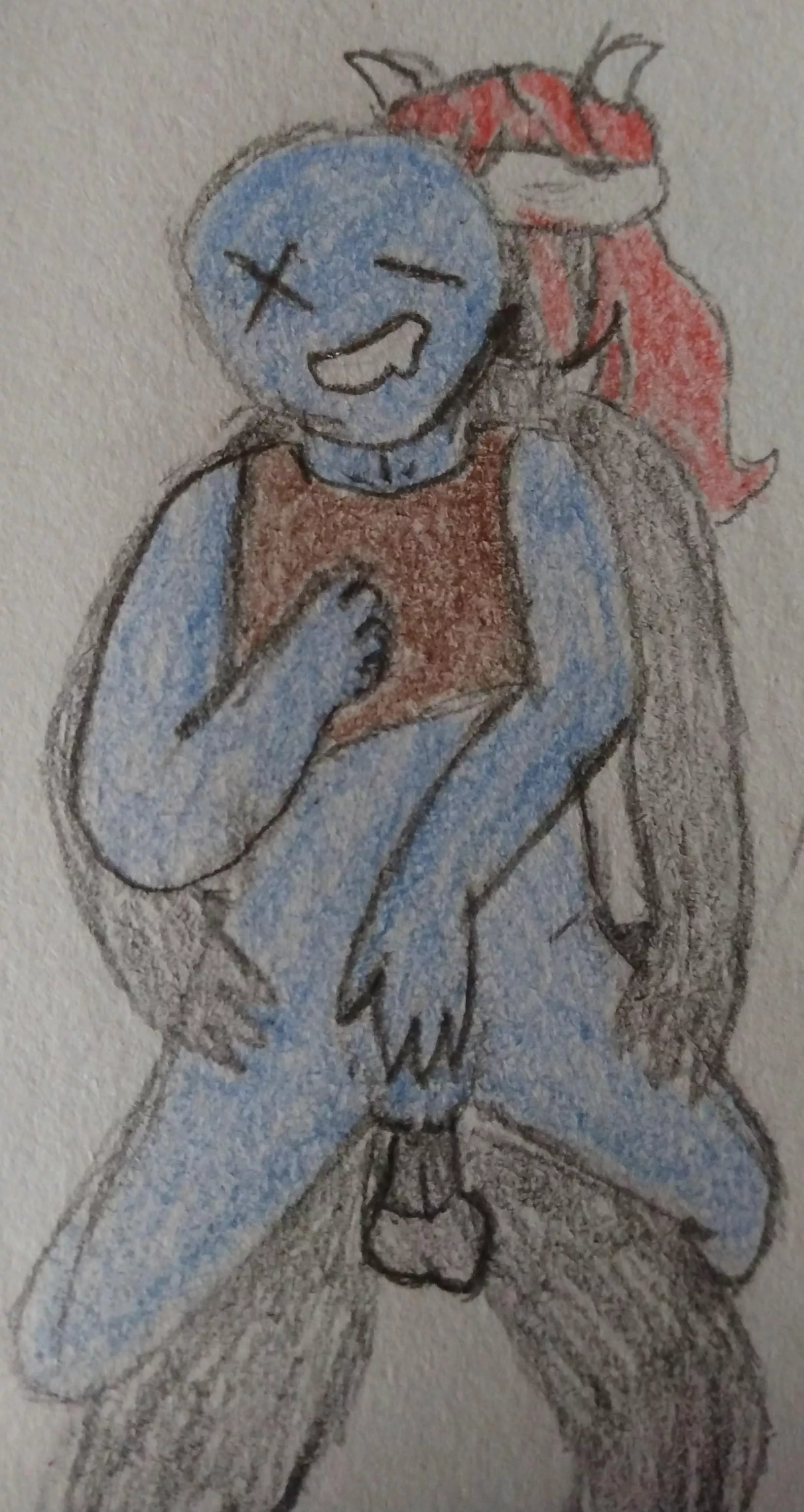 Transfem Lilith x Transmasc Blue Baby because why not?