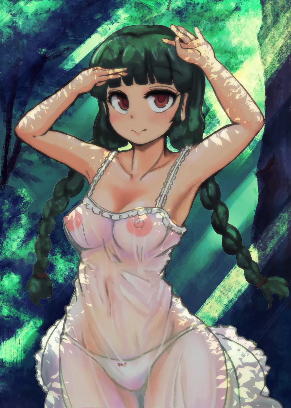 Transparent dress [Narumi Yatadera]