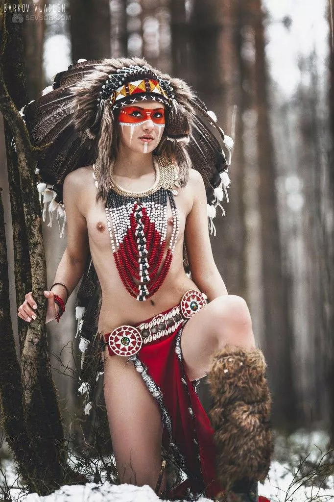 Tribal war paint