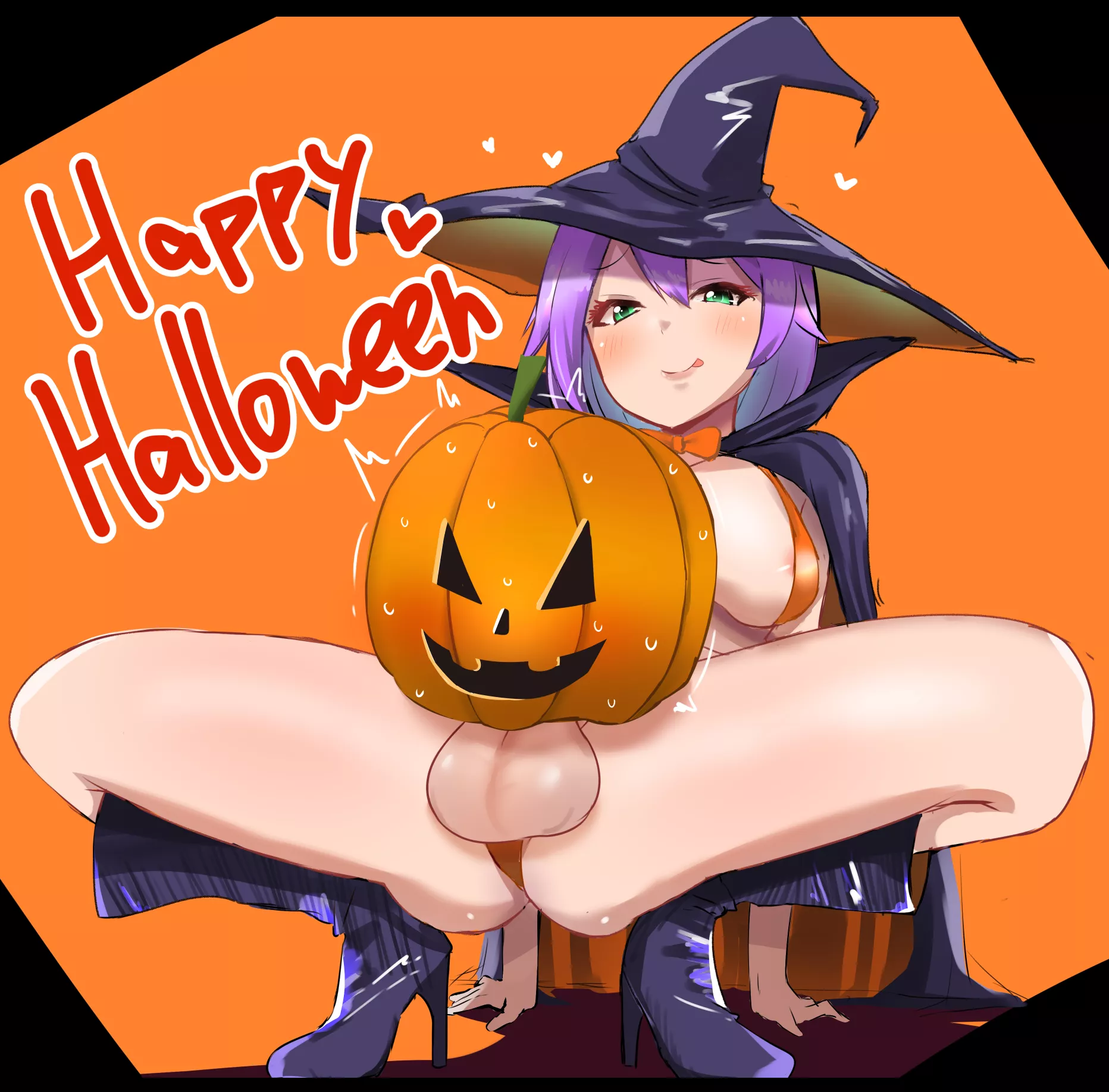 Tricky Witch Pumpkin Fun (Seranon) [Original]