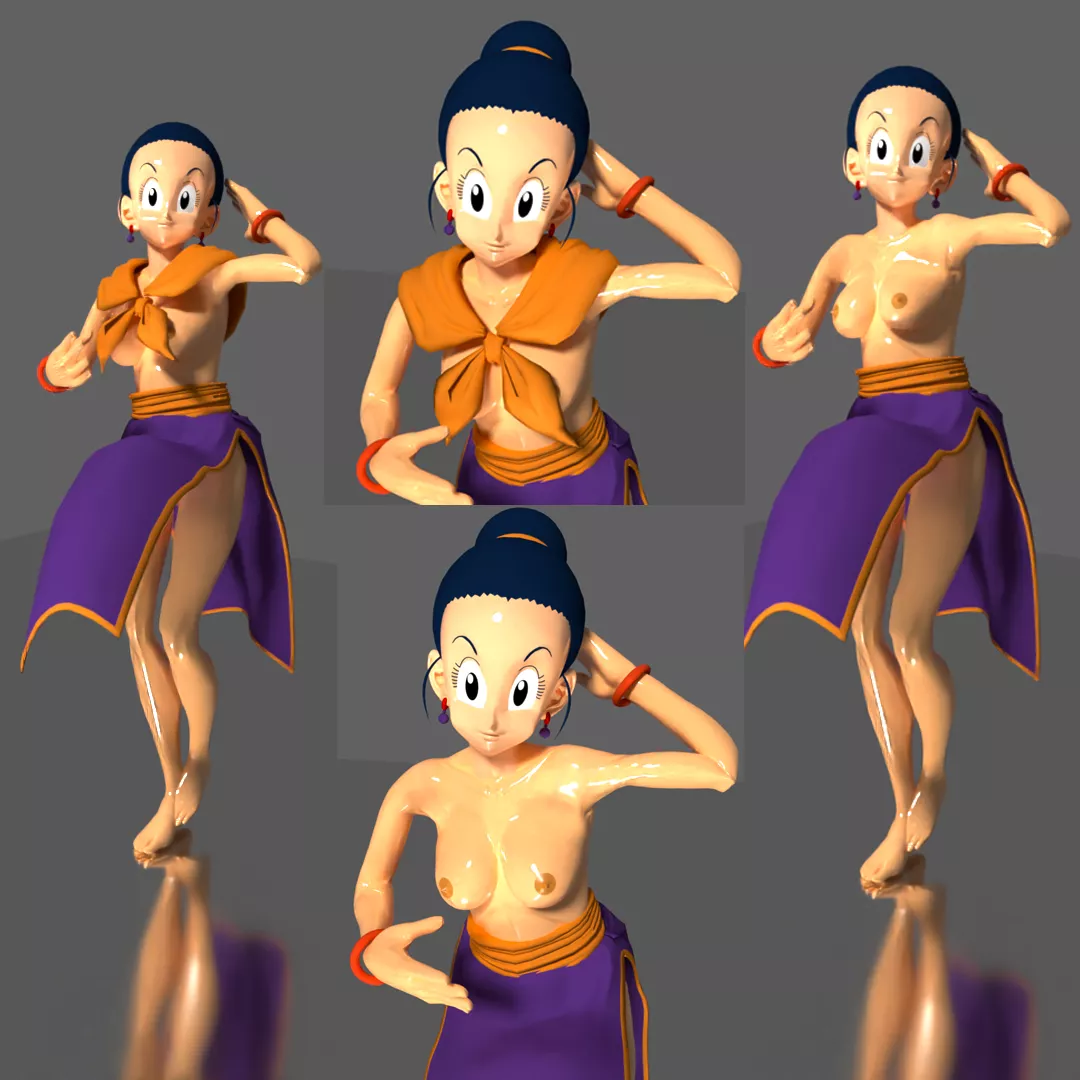 Tried my hand with some 3D modeling. Lot of fantasies with Chi Chi look possible now. Quite excited!