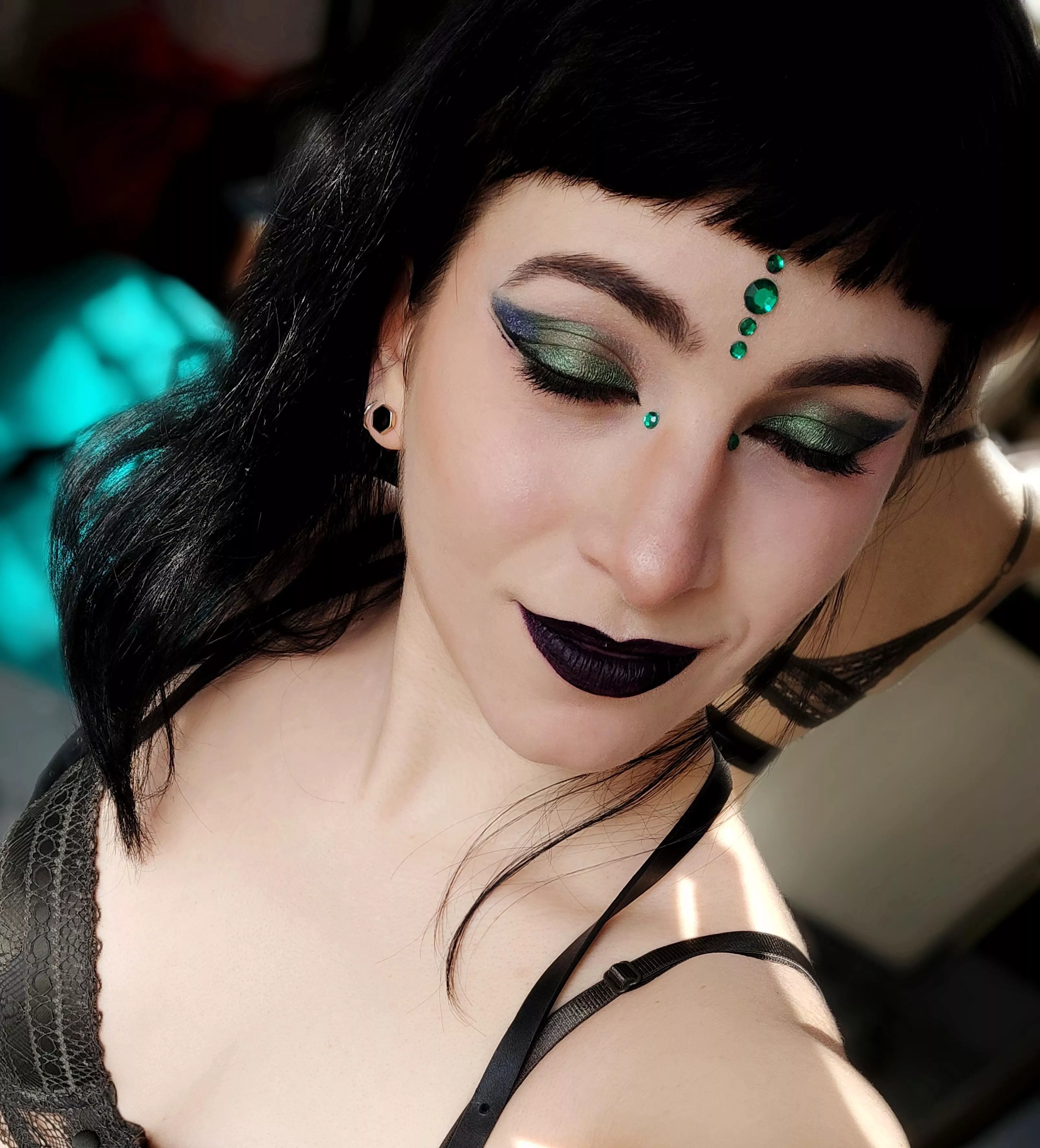 Tried out some colour for St. Patrick's Day ðŸ’š