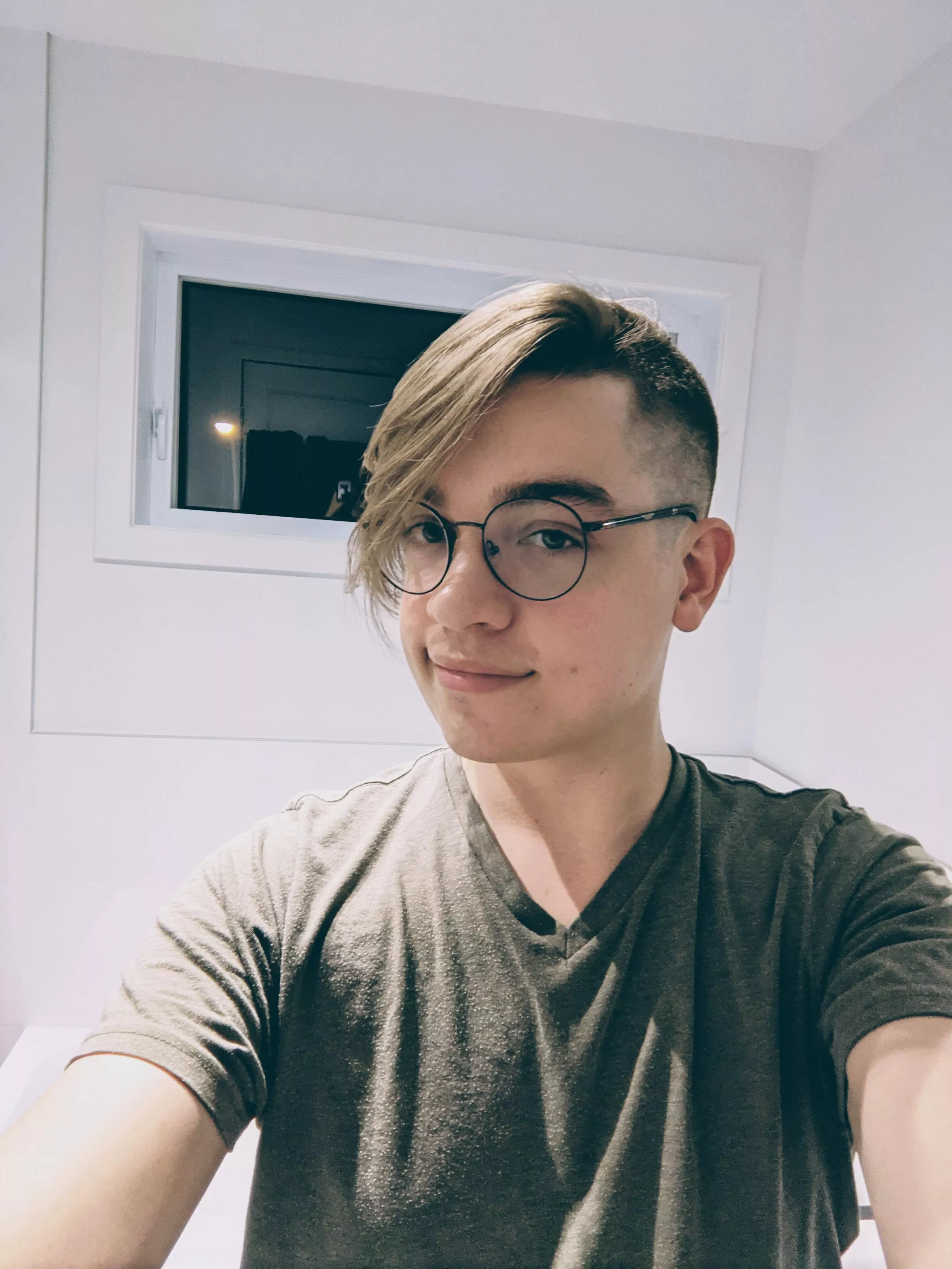 Tried something new with my hair, verdict?