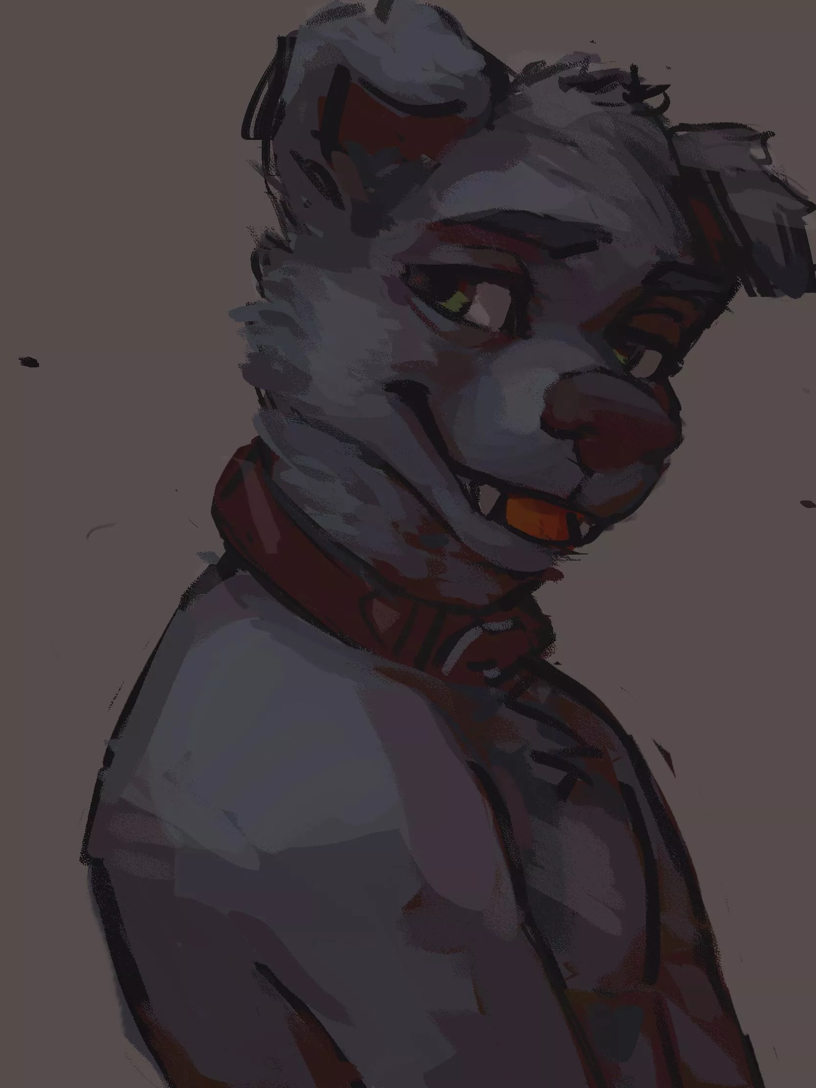 Tried to adjust my portrait style into something a bit more toony for a change