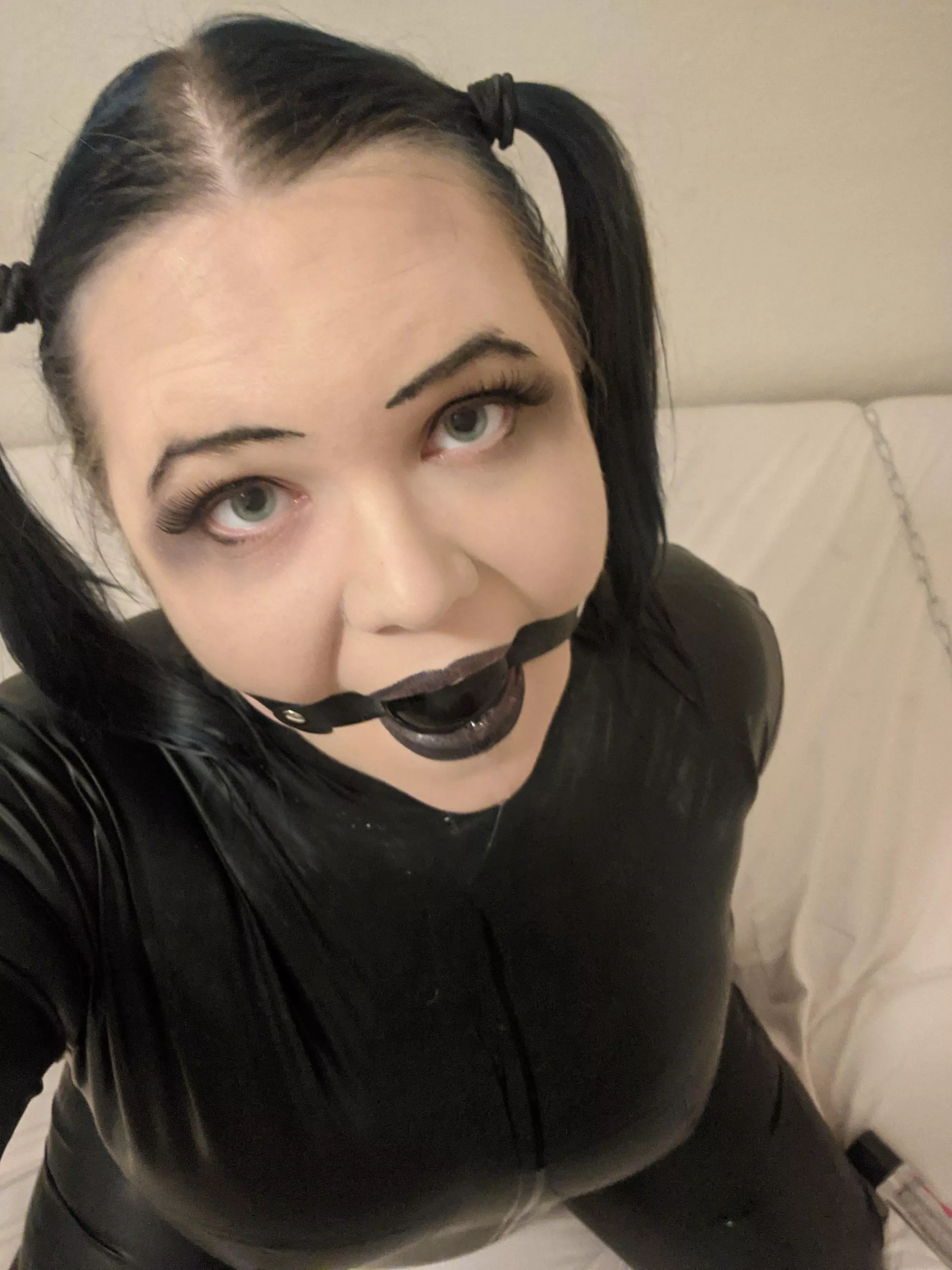 Tried to go for a goth look, Iâ€™m already pale enough ðŸ˜‚