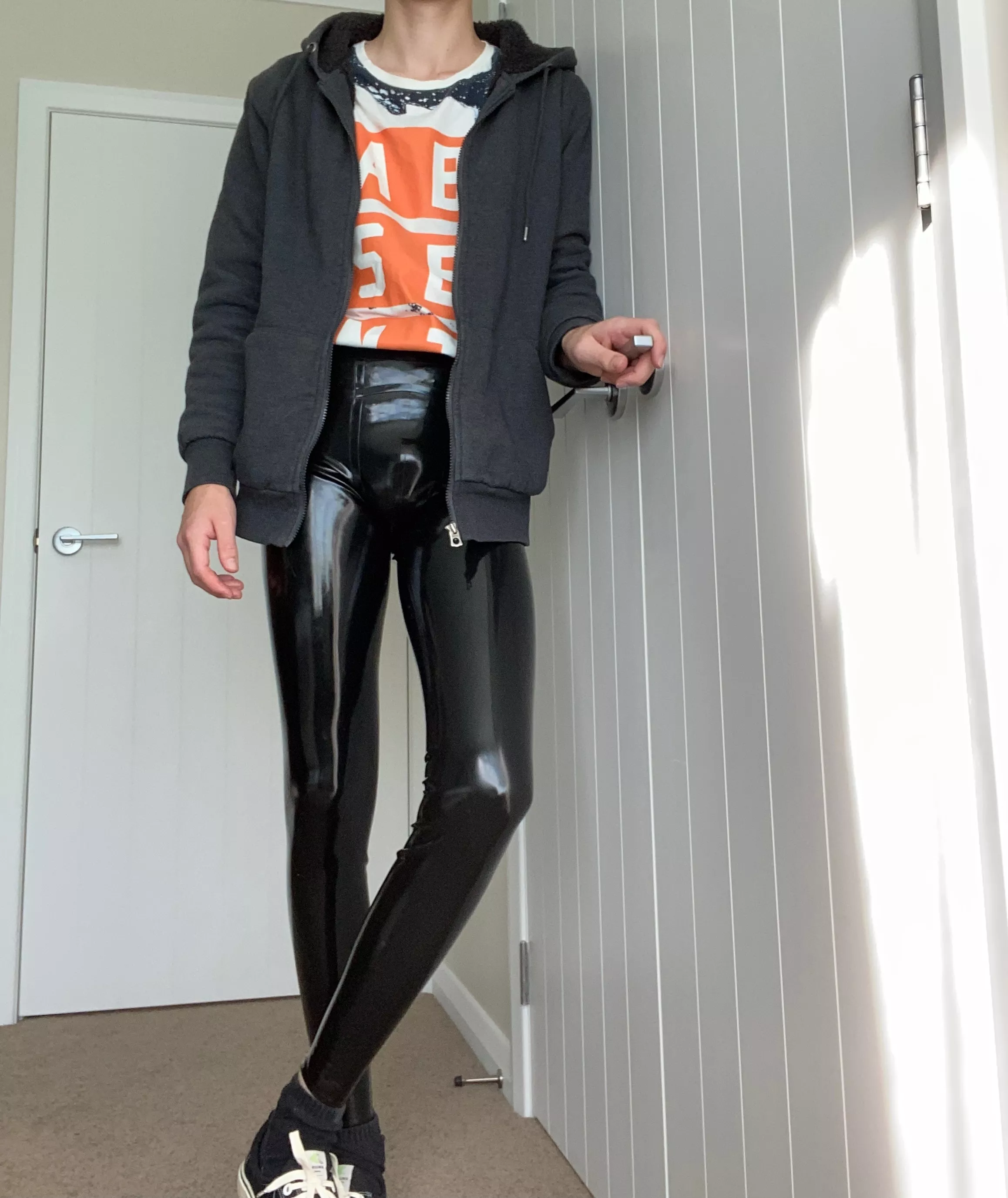 Trying some casual latex outfits again