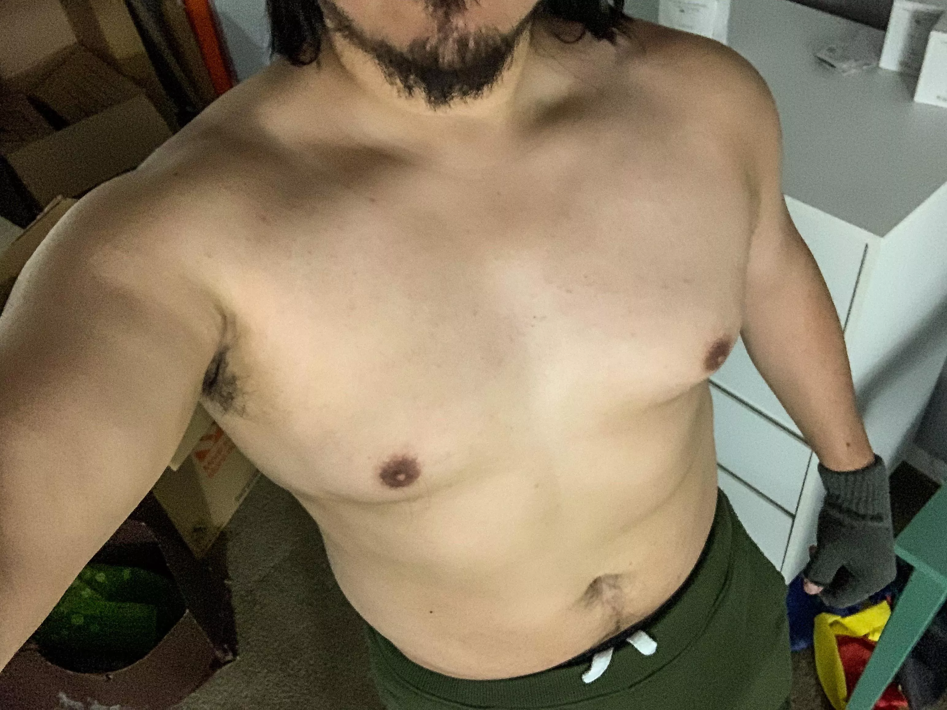 Trying to get back in shape.