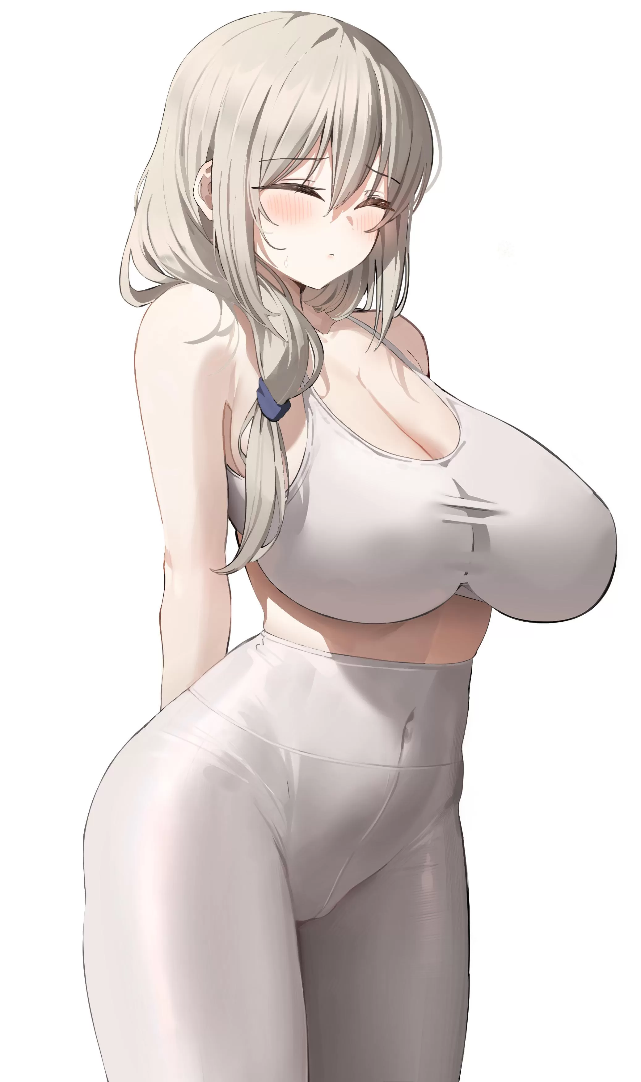 Tsuki ready for a work out