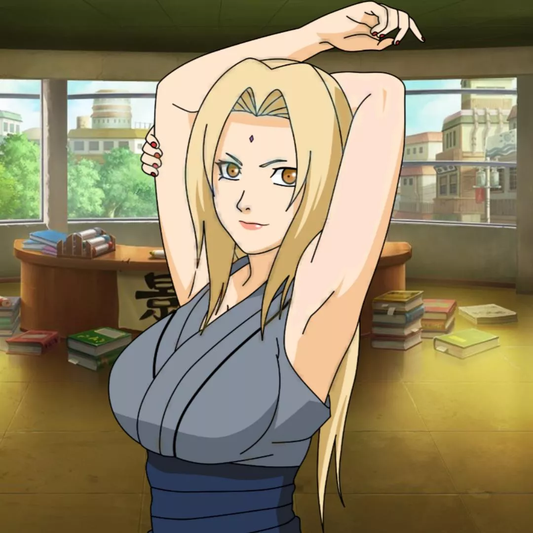 Tsunade Exposing Armpits [Naruto Shippuden]