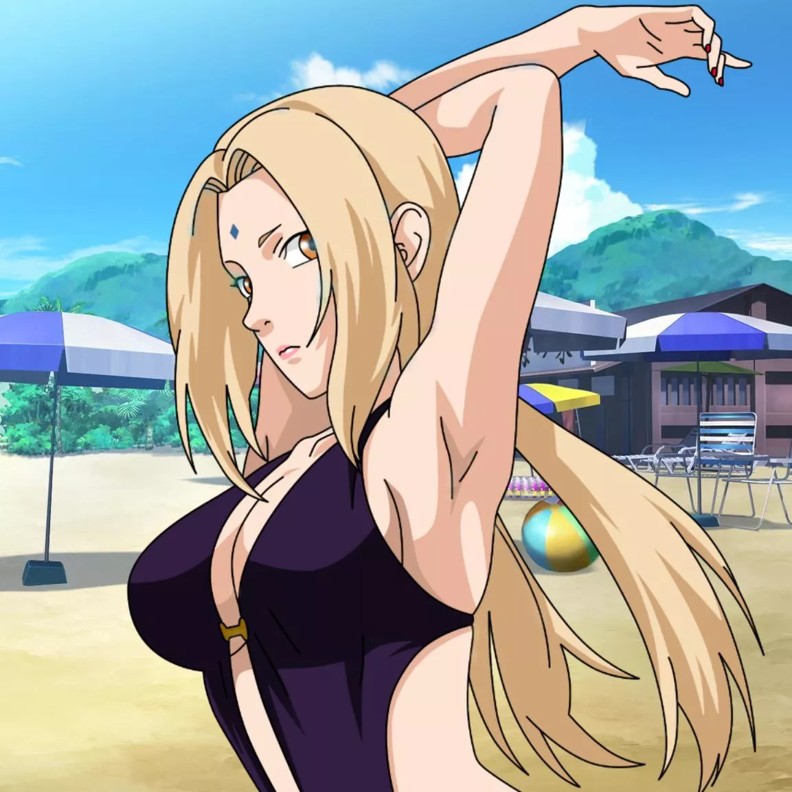 Tsunade Hot Armpits [Naruto Shippuden]