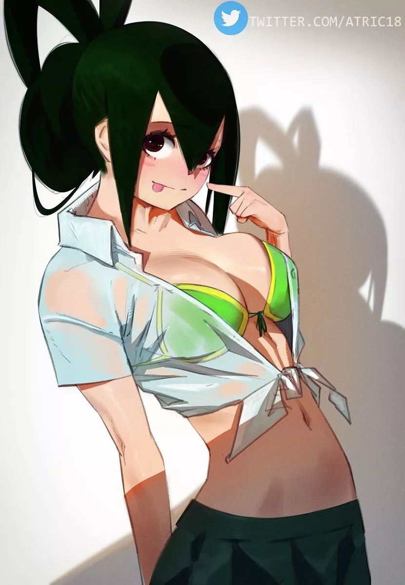 Tsuyu's alternate school uniform [Atric]