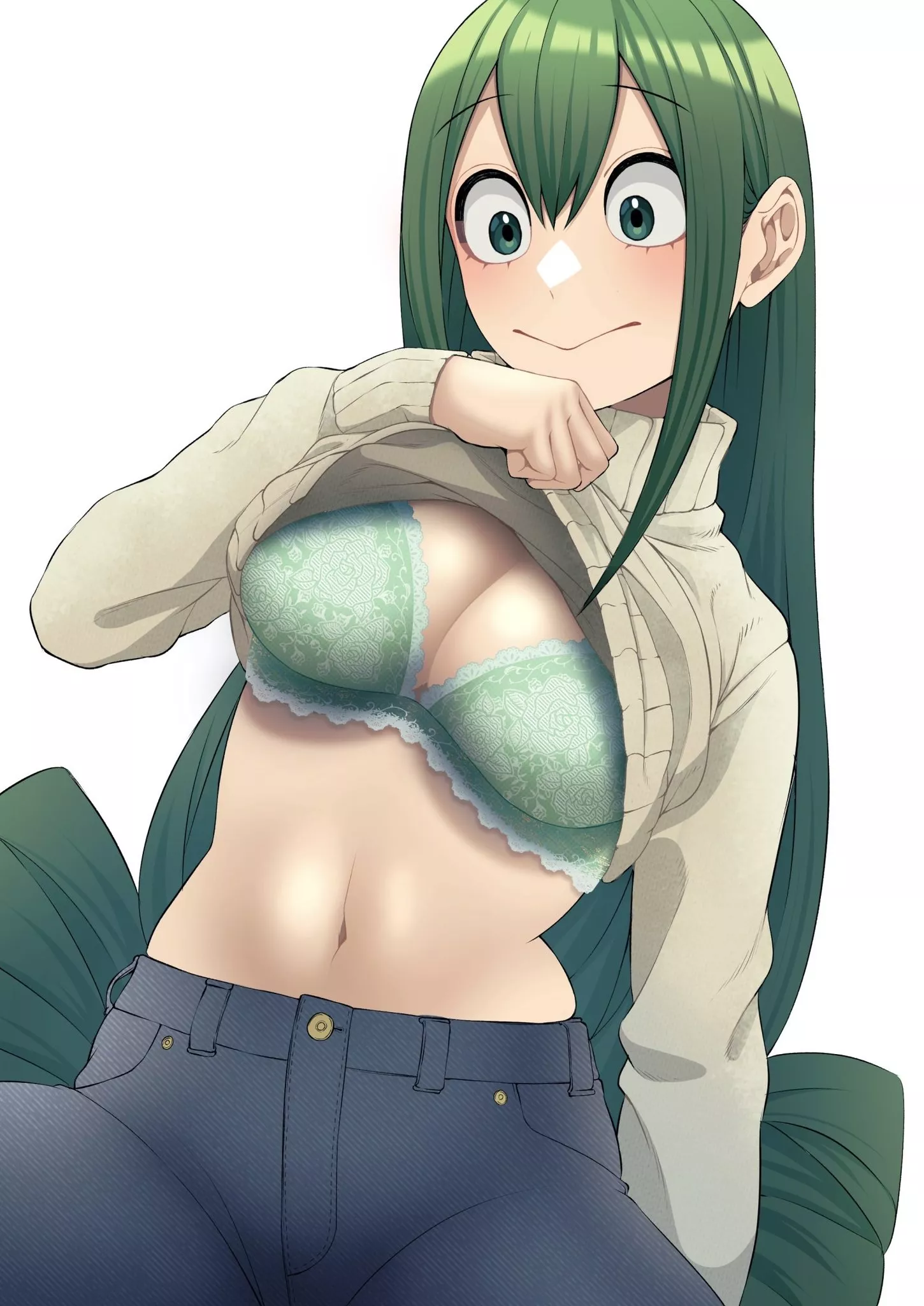 Tsuyu's new bra [Kobaji]