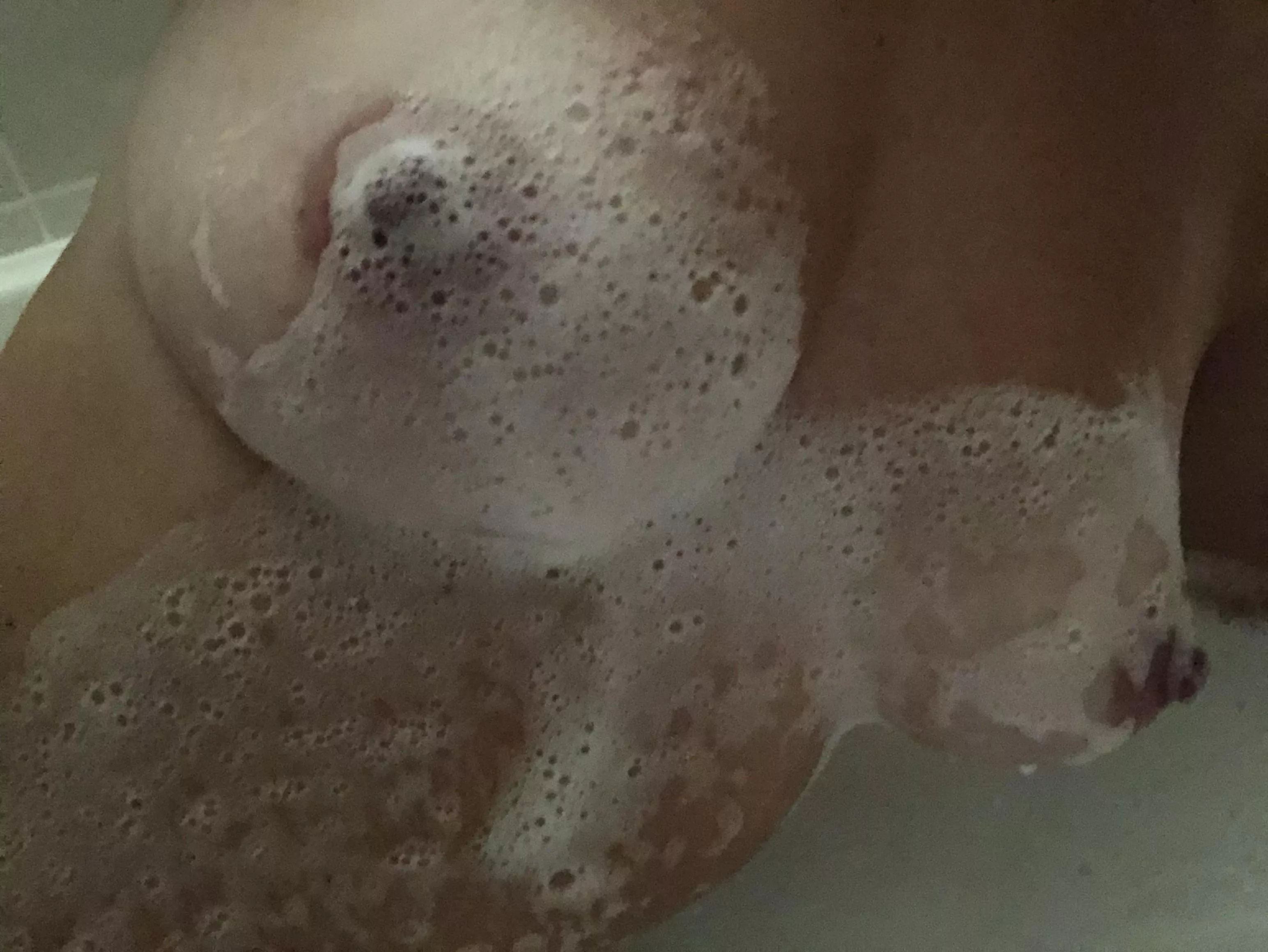 Turkey or tits? Mine are soapy and ready for your mouth.