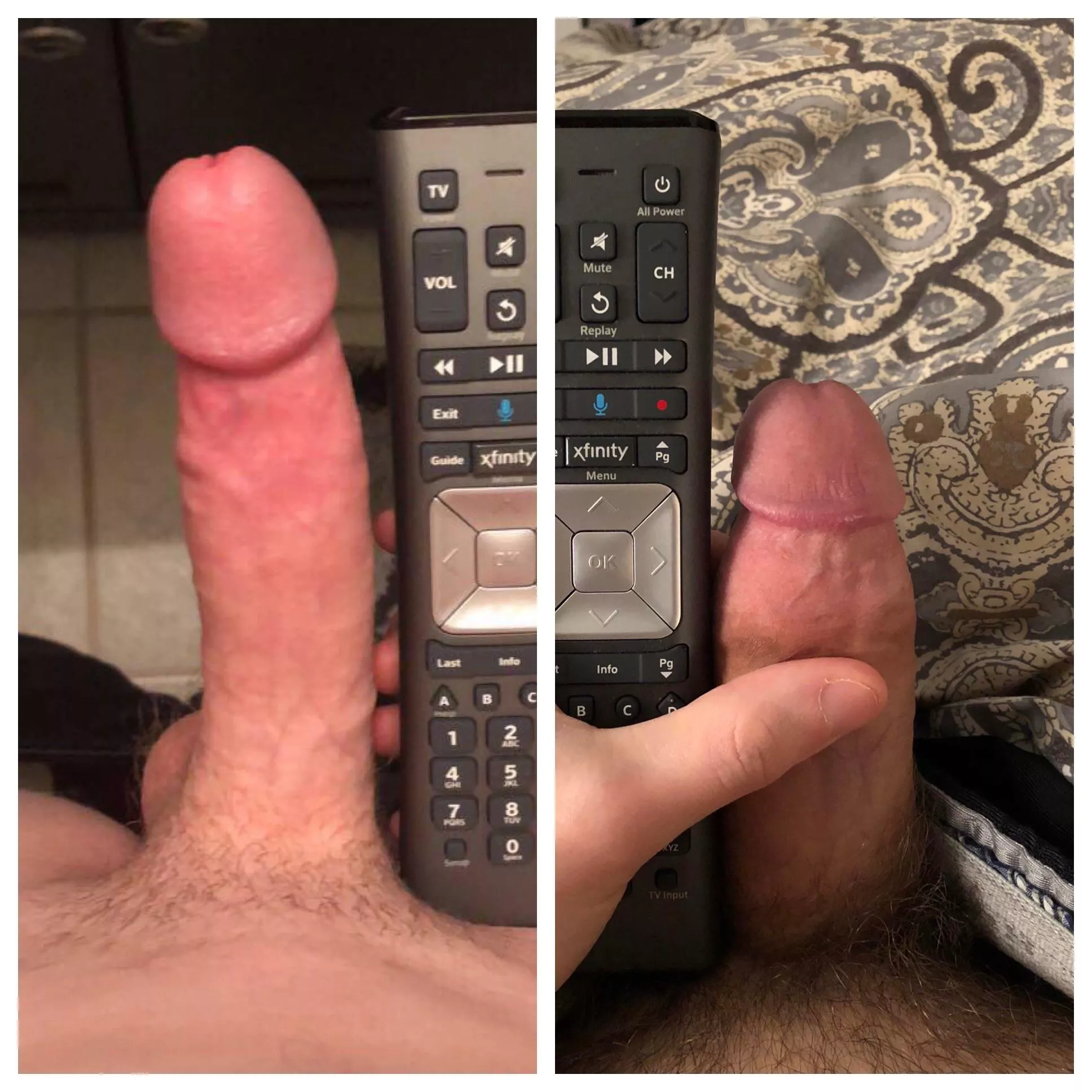 TV remote comparison