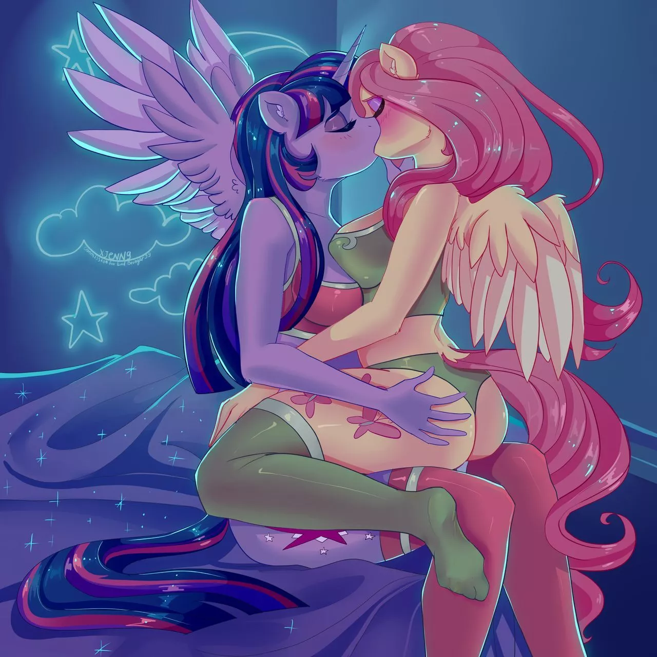 Twilight and Fluttershy