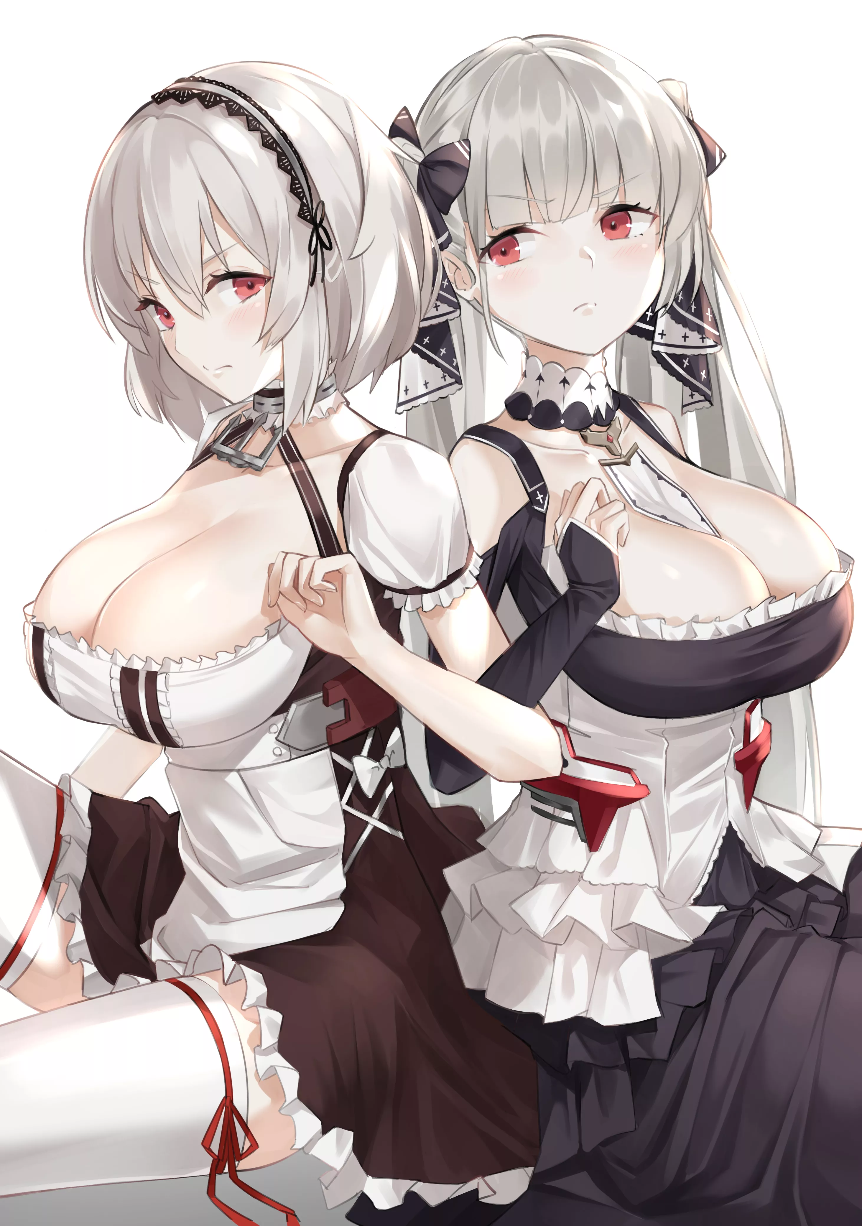 Two Big Titty Maids (HMS Formidable & HMS Sirius)