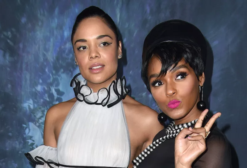 Two of my girl crushes, Tessa Thompson and Janelle Monae