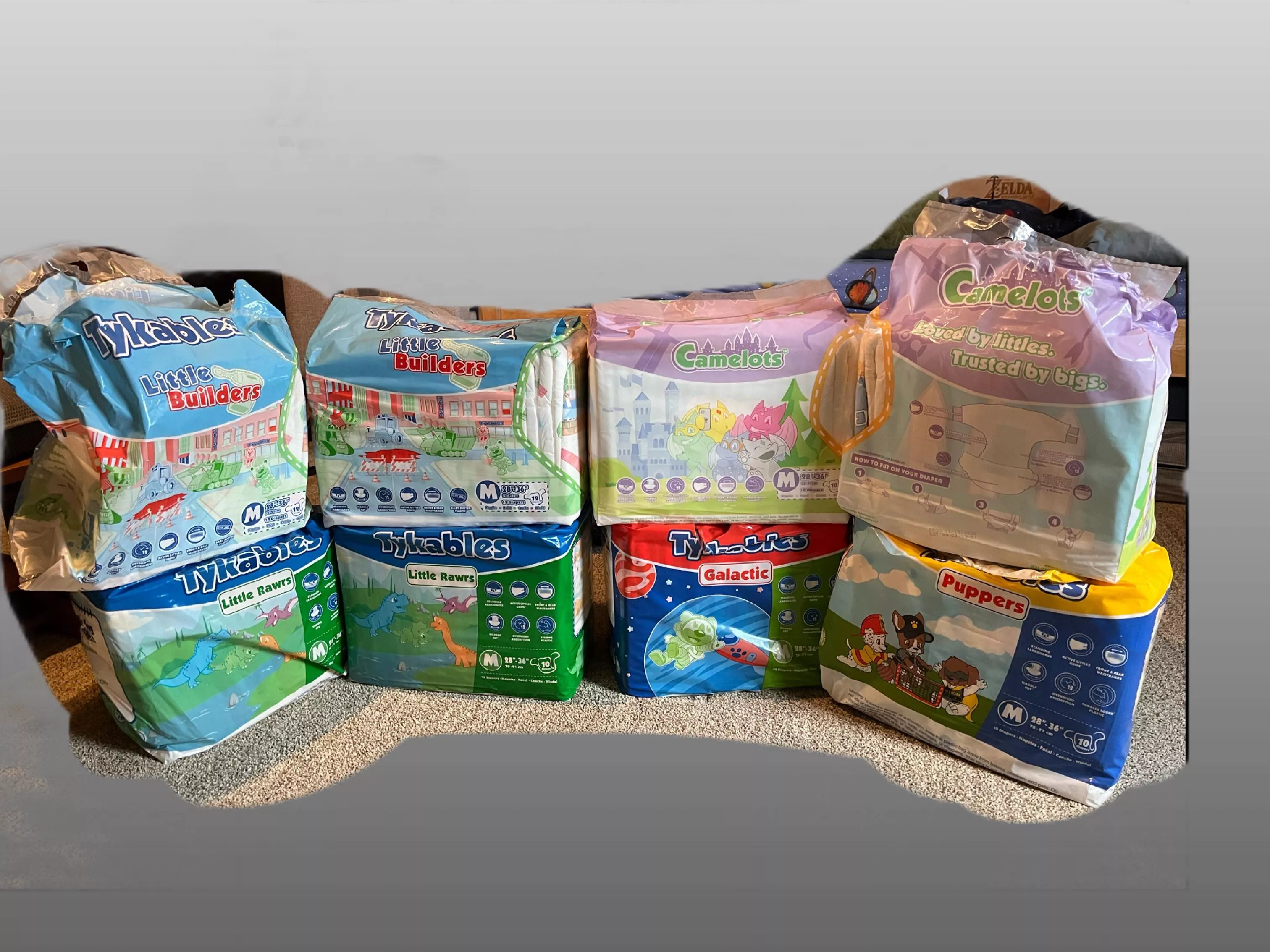 Tykables Haul!!! These are my favorite diapers!