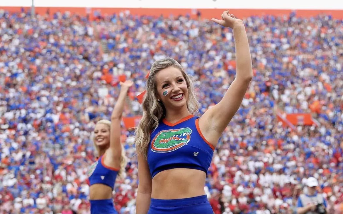 UF cheerleader