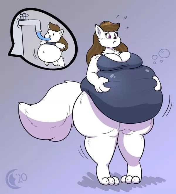 Uh oh, she looks really full (ChocEnd)