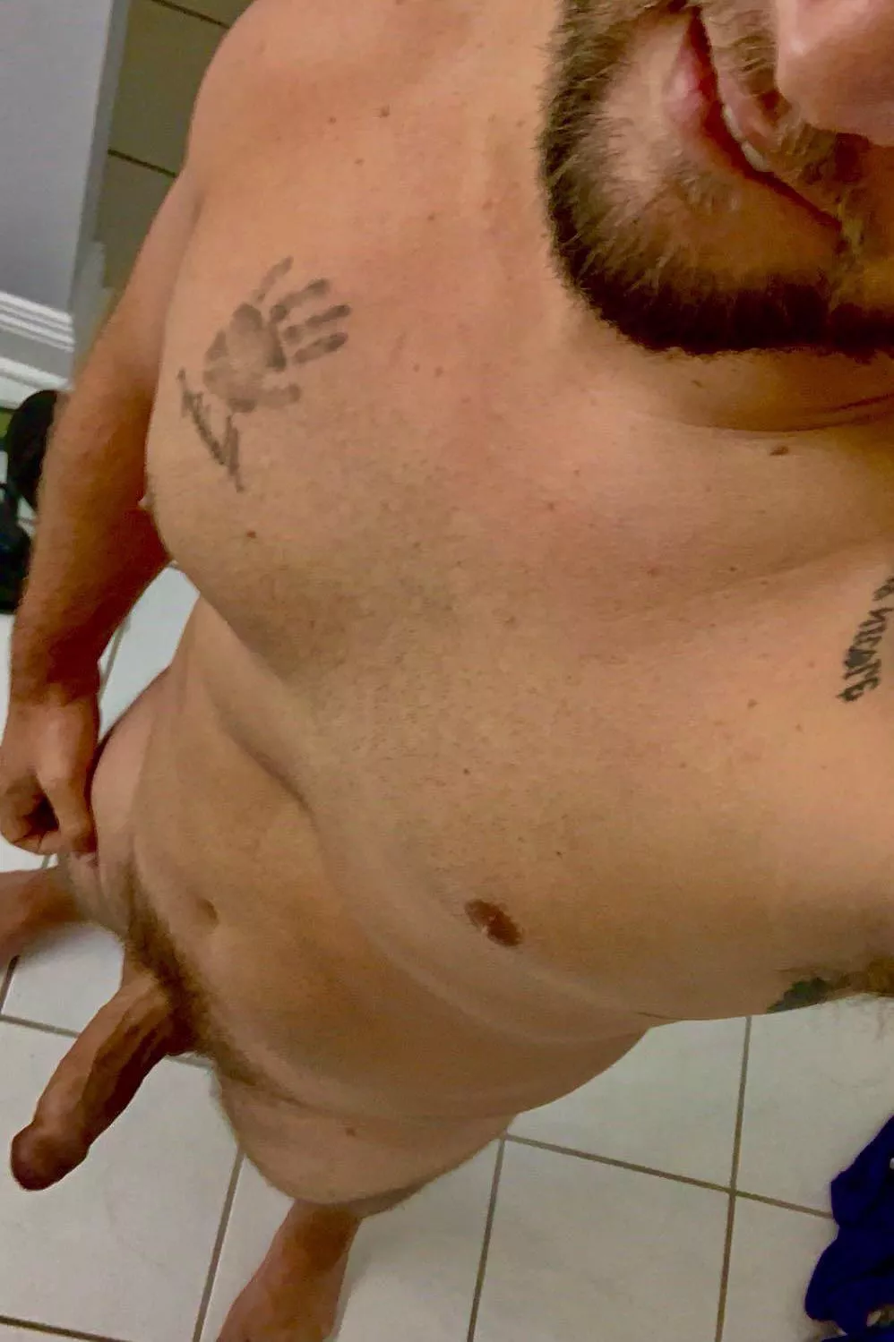 Uncut marine cock and dad of 3