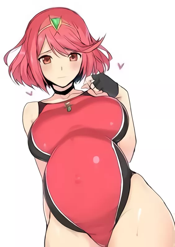 Upscaled Pregnant Pyra