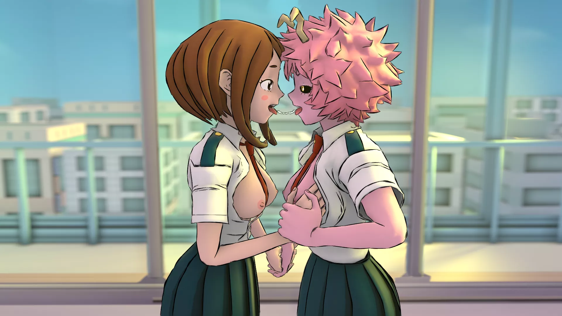 Uraraka & Ashido Intimacy (Self)