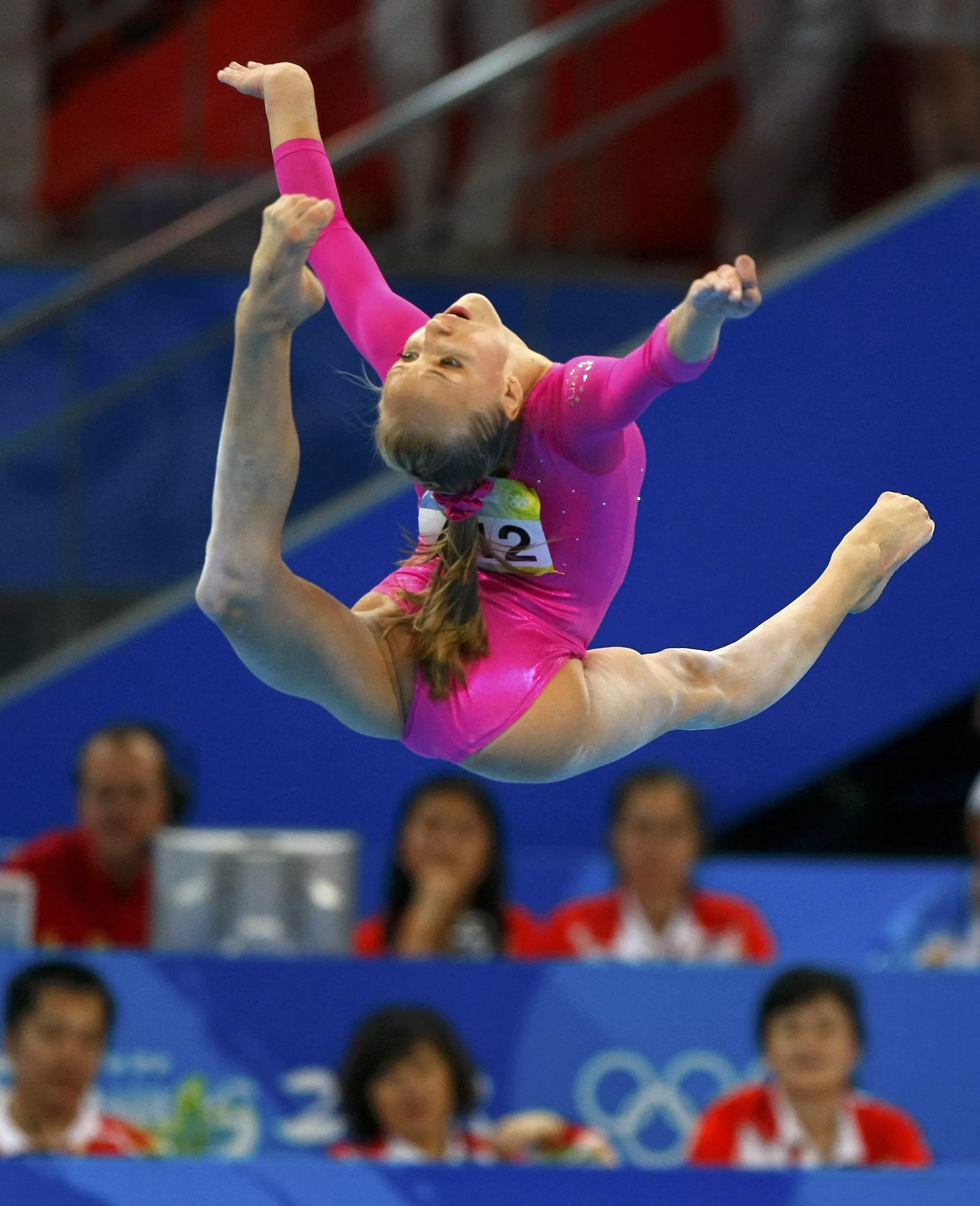 USA artistic gymnast Nastia Liukin at the 2008 Olympics