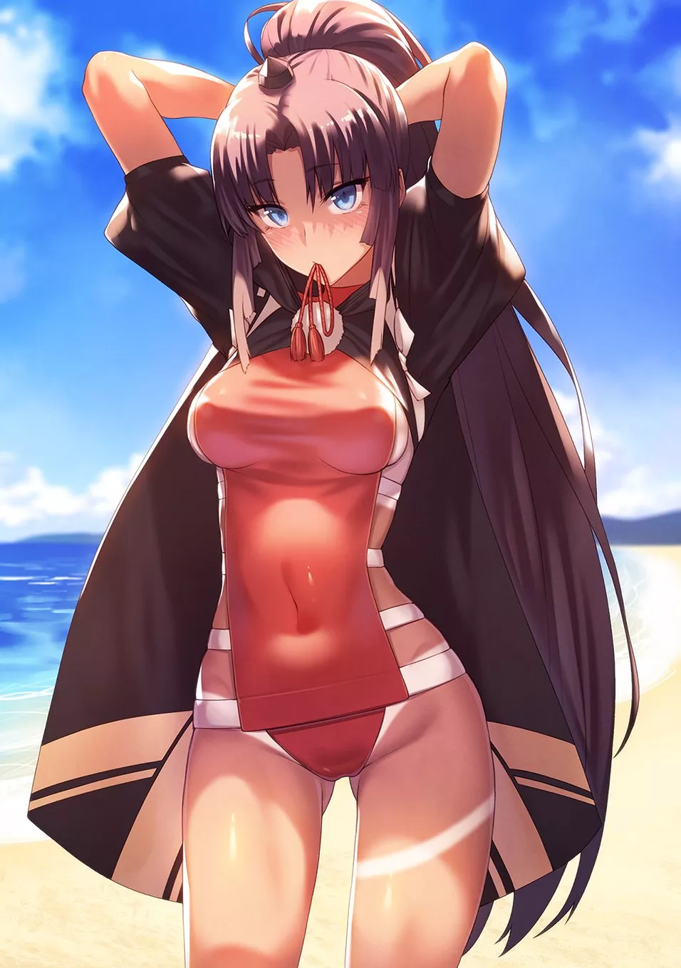 Ushiwakamaru Swimsuit Beach Day (Ibuki Notsu) [Fate]