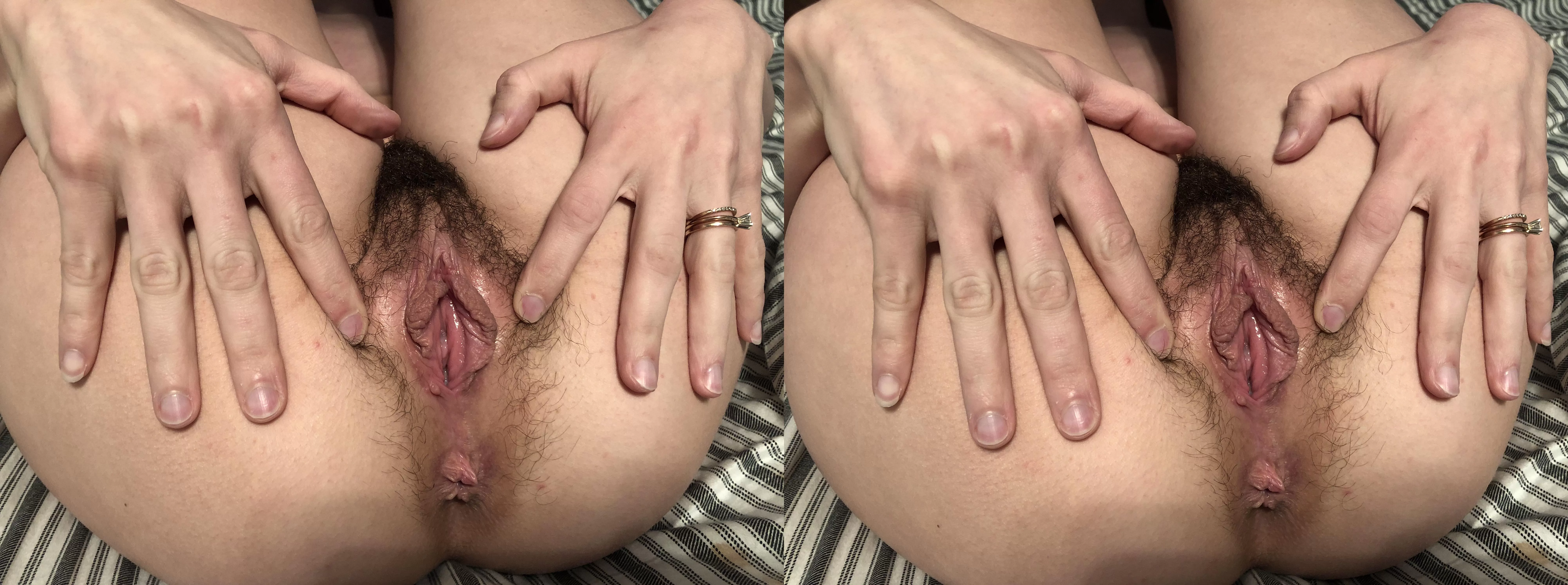 Using my wife to experiment with a crossview photo app. We hope you enjoy!