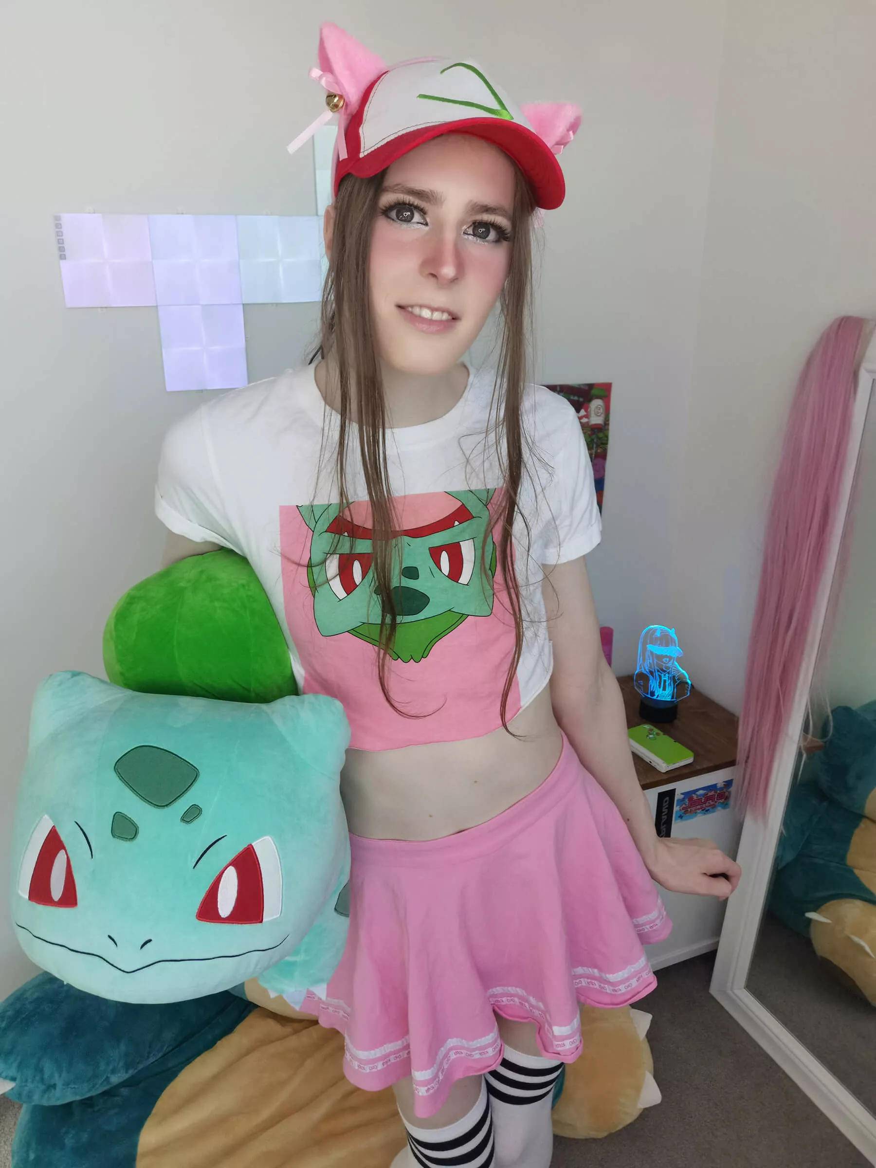 uwu ash ketchum being a cutie😊💕 ft my bulbasaur