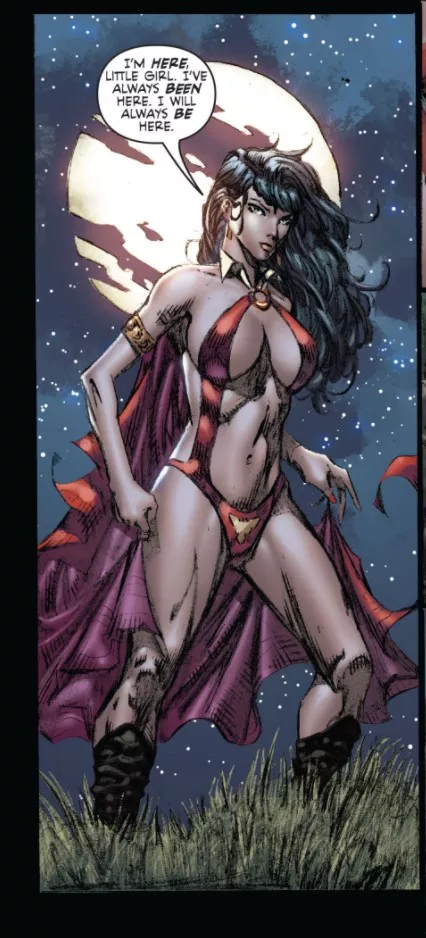 Vampi's Cape [Vampirella (2010) #11]