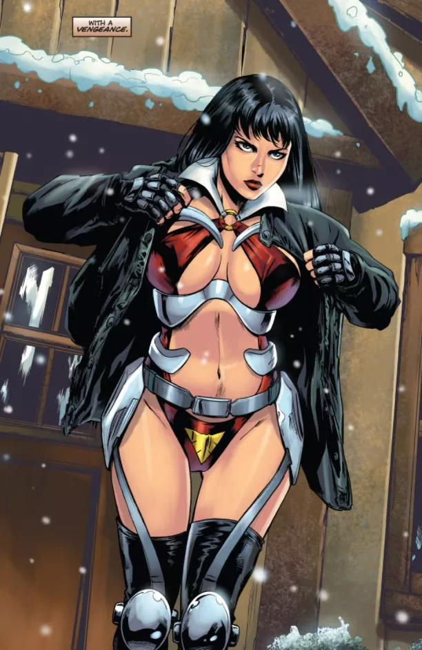 Vampi's Exoskeleton [Vengeance of Vampirella (2019) #23]