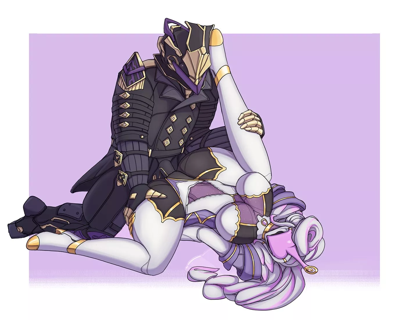 [Vauban x Saryn] (Thechurroman)