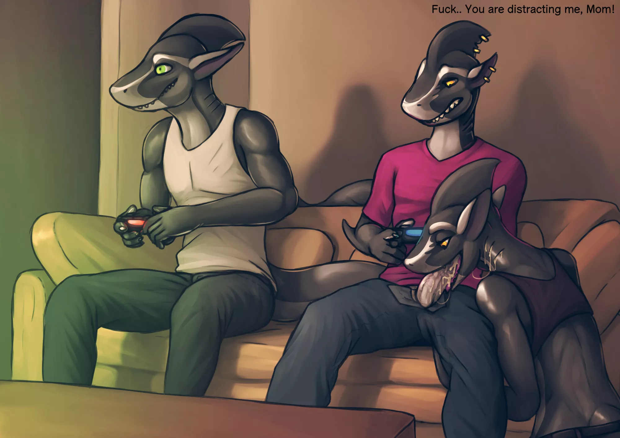 Videogame Interupption [MF] (Lizardlars)