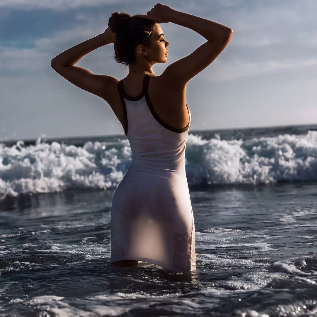 Wading in the Surf