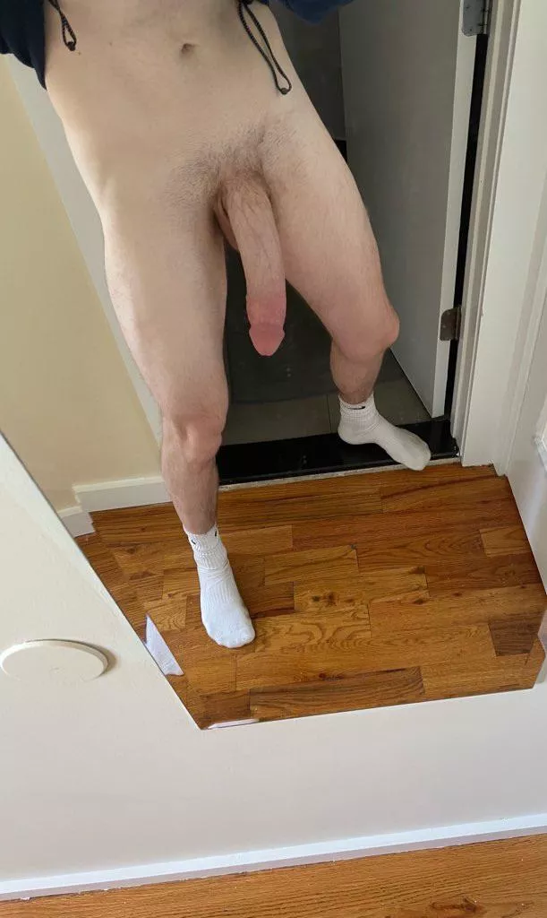 Waiting for someone to suck my big dick