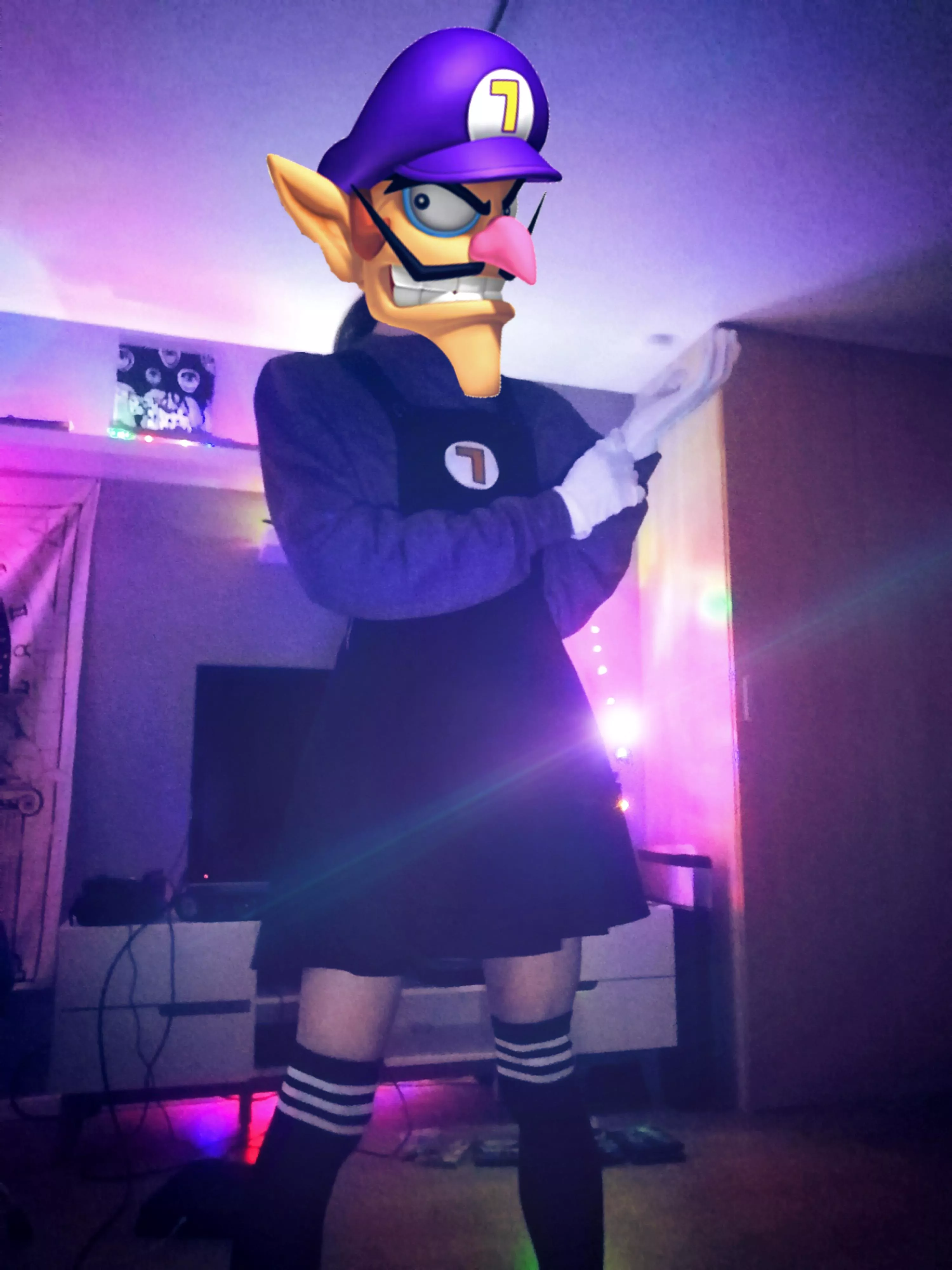 Waluigi joins the battle!