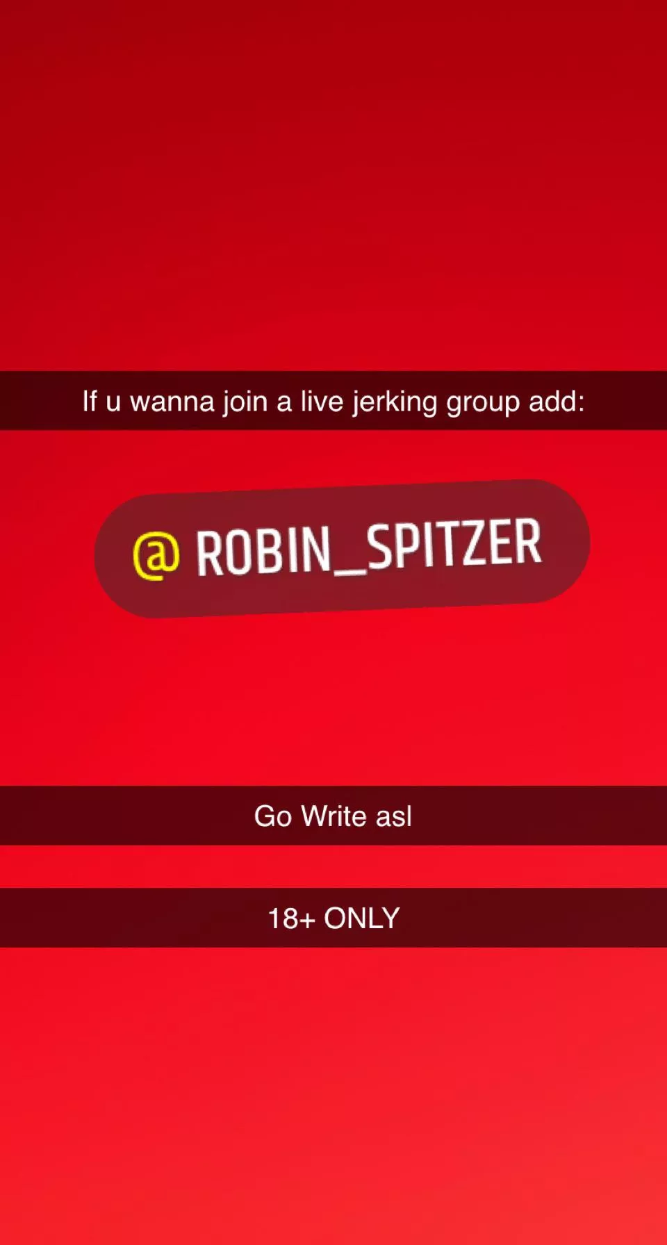 Wanna join a live jerk group?