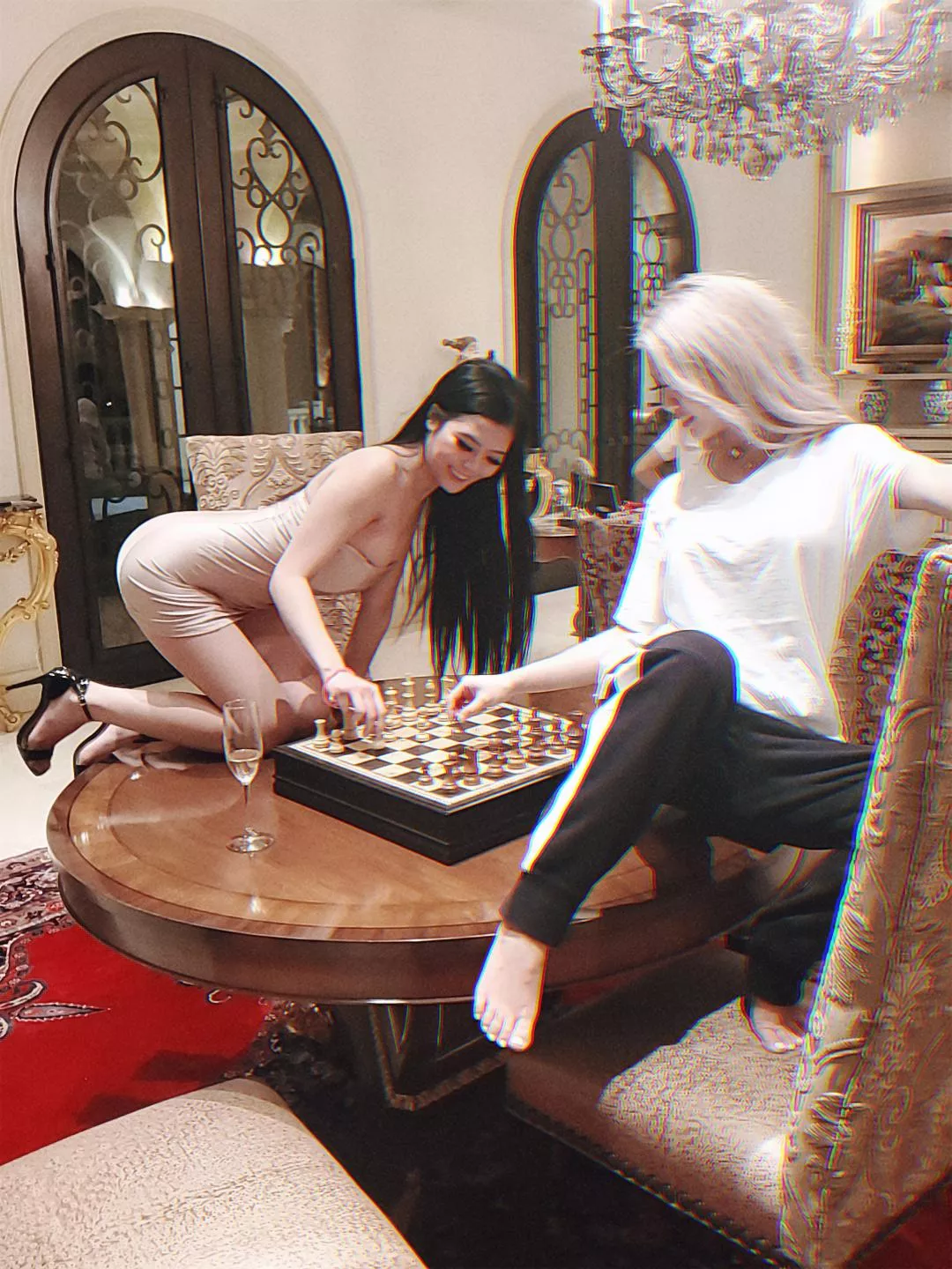 Wanna play chess with us?