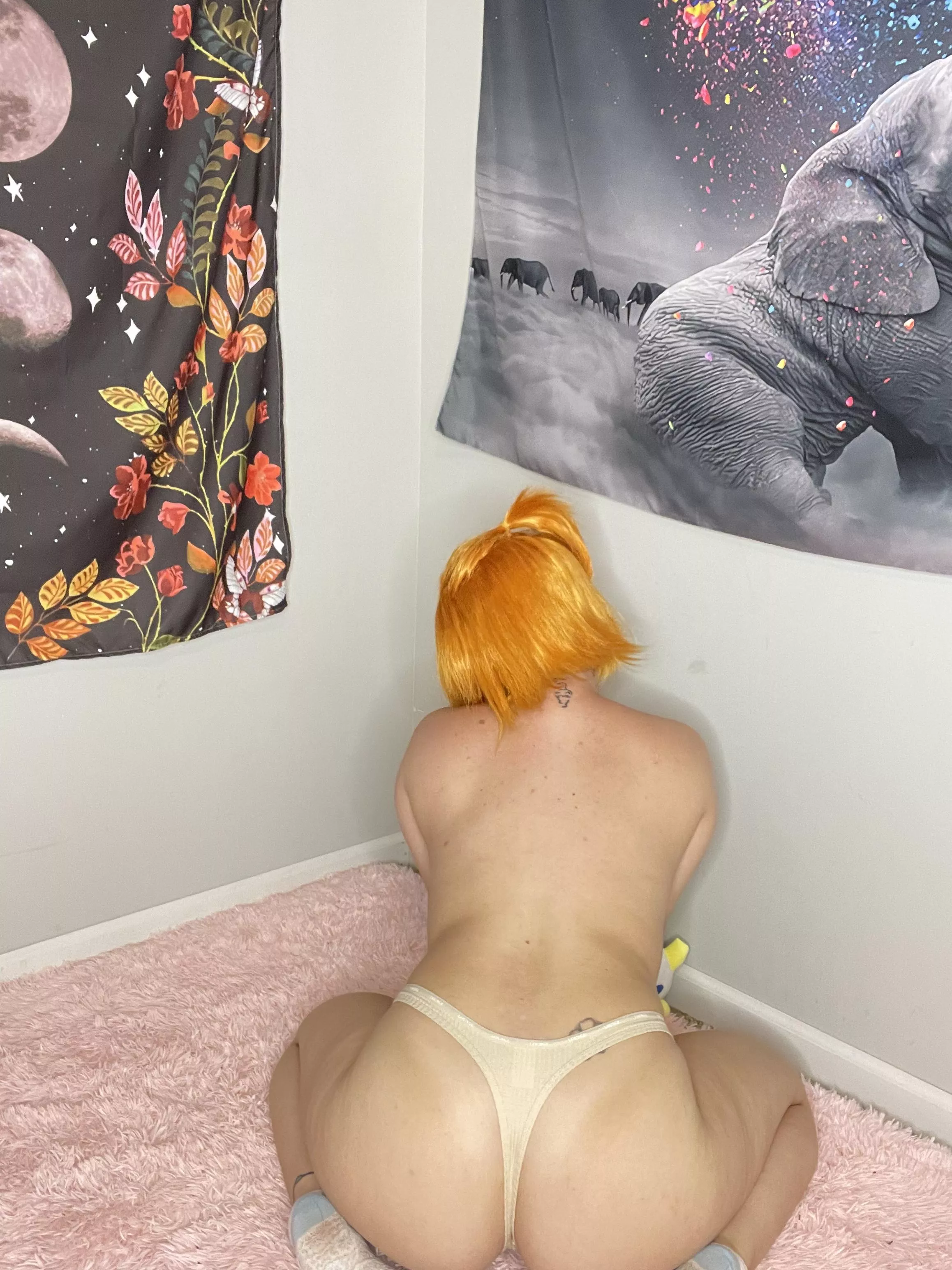 Wanna take this thong off misty and use her sexy ass.? (F) (oc)