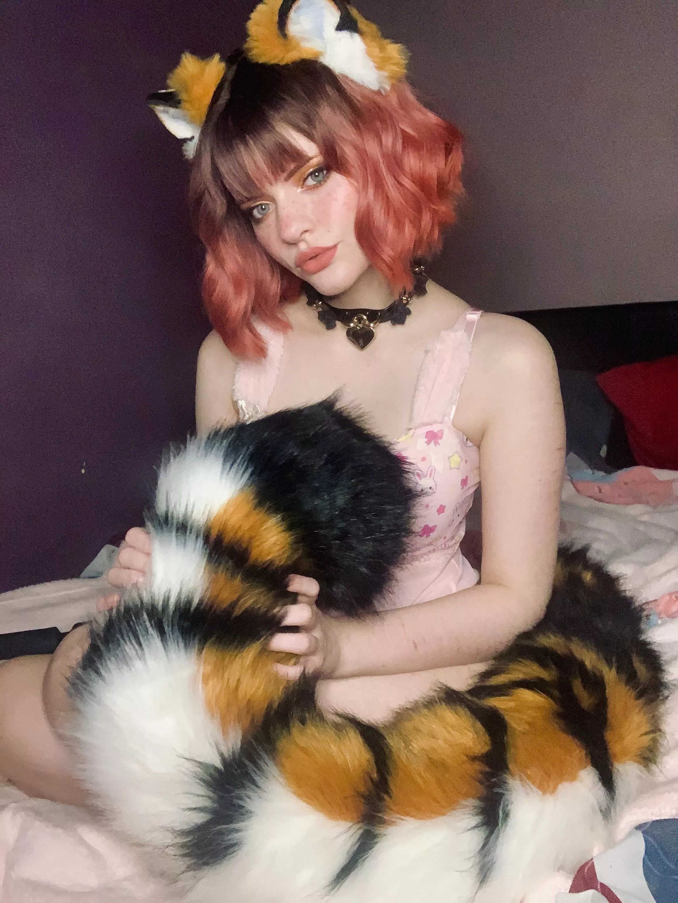 Wanna touch my fluffy tail? [Self]